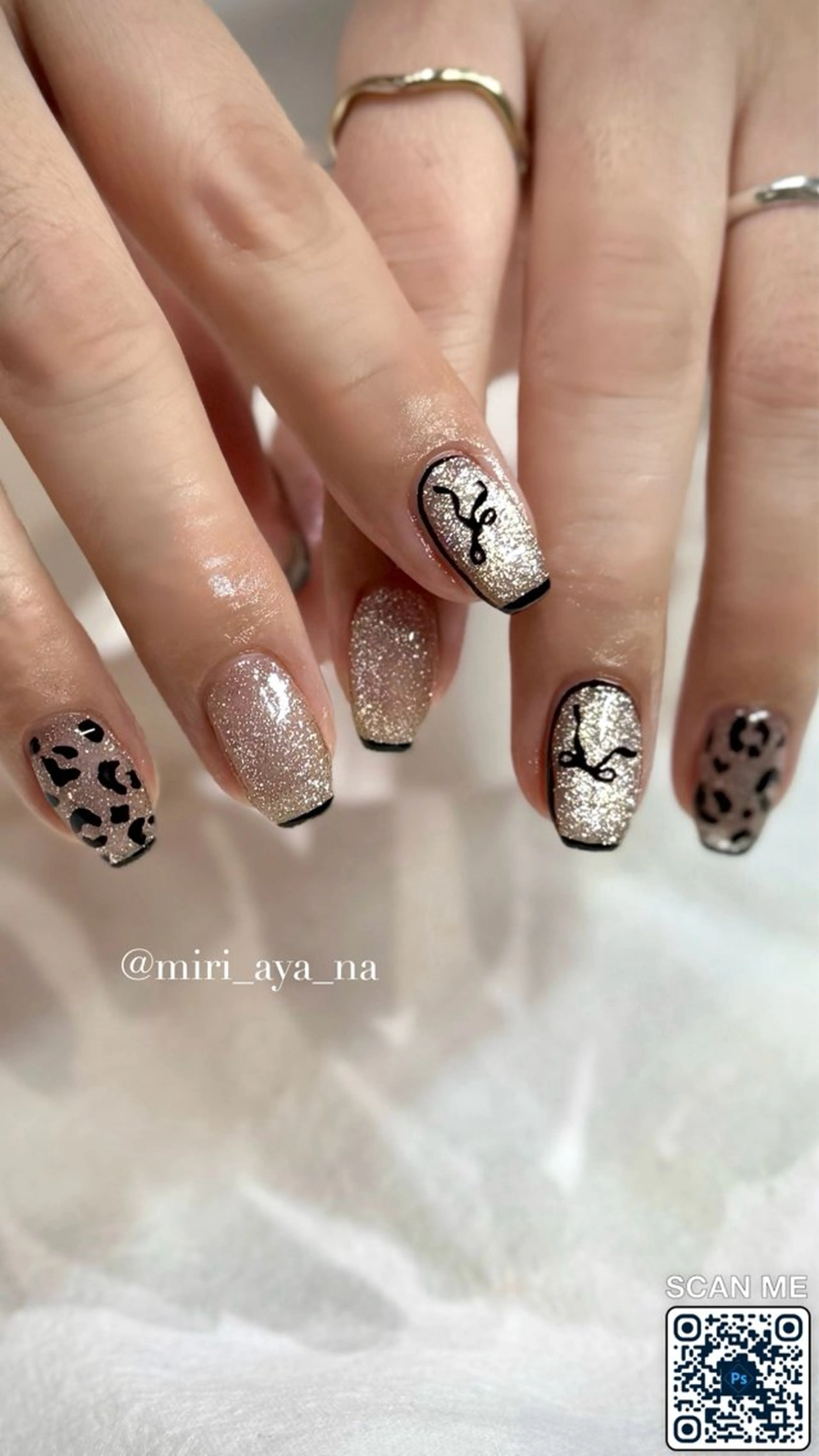 ネイル ハンドネイル 新宿代々木/韓国系 ワンホン/ayaのネイルデザイン