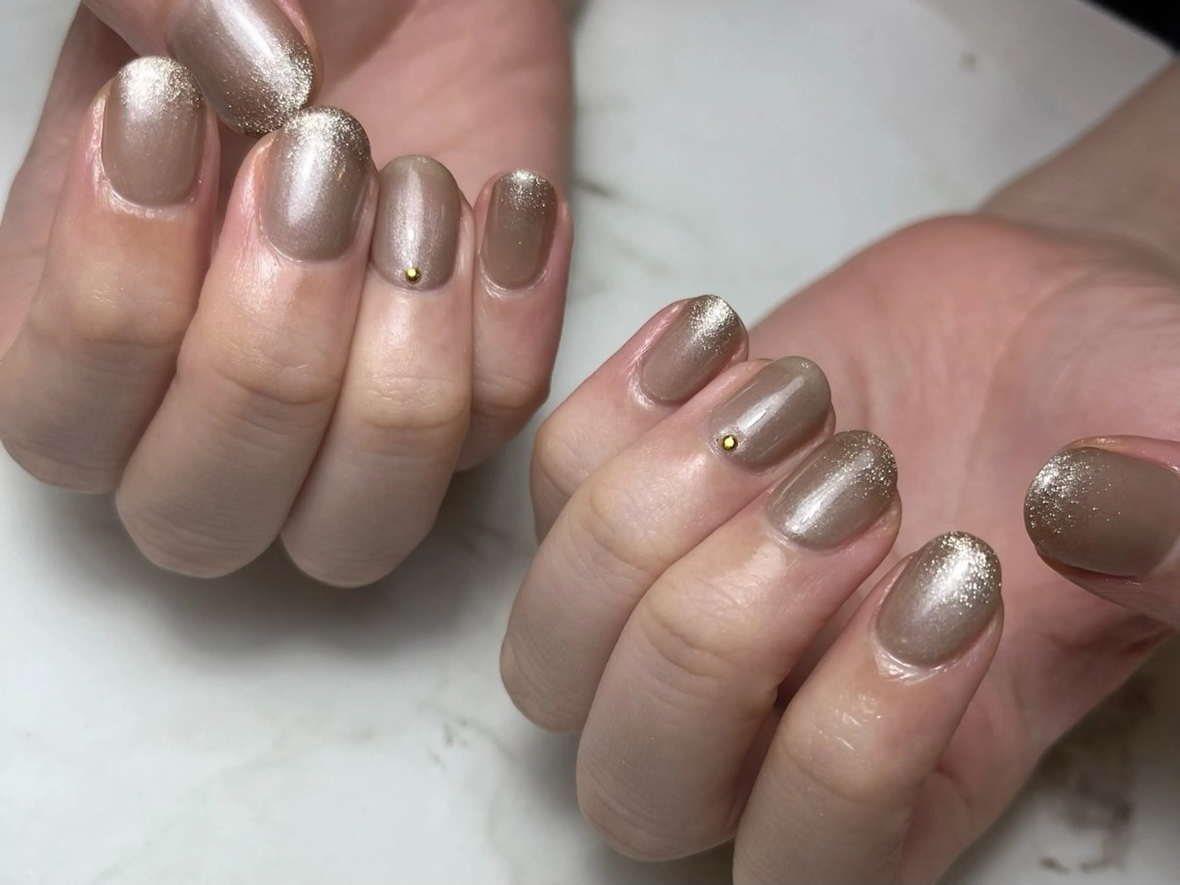 ネイル アートネイル シンプルネイル Nailist Yurinaのネイルデザイン