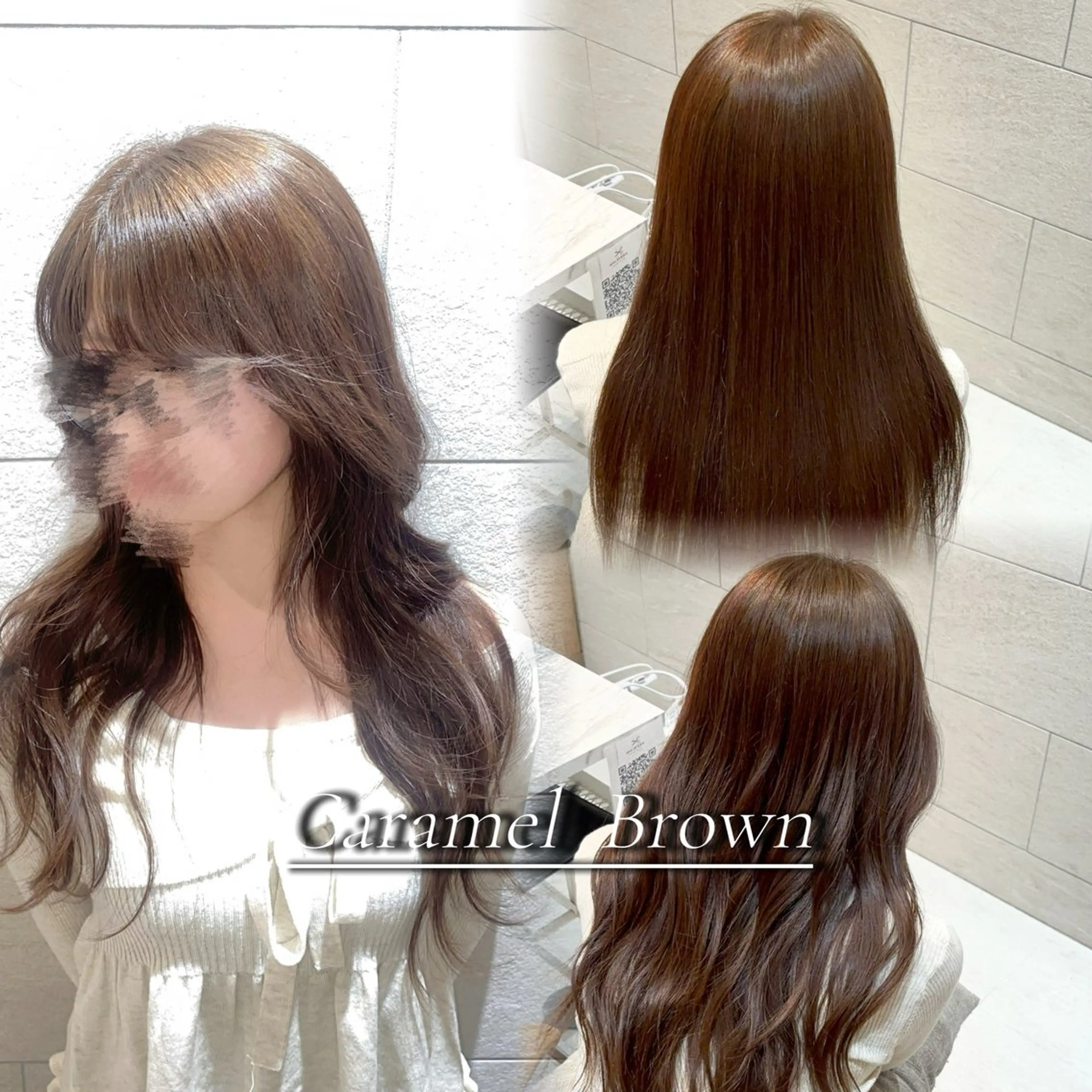 【肩下💜】ブリーチあり💫ダブルカラー＋2ステップトリートメント🫧の写真