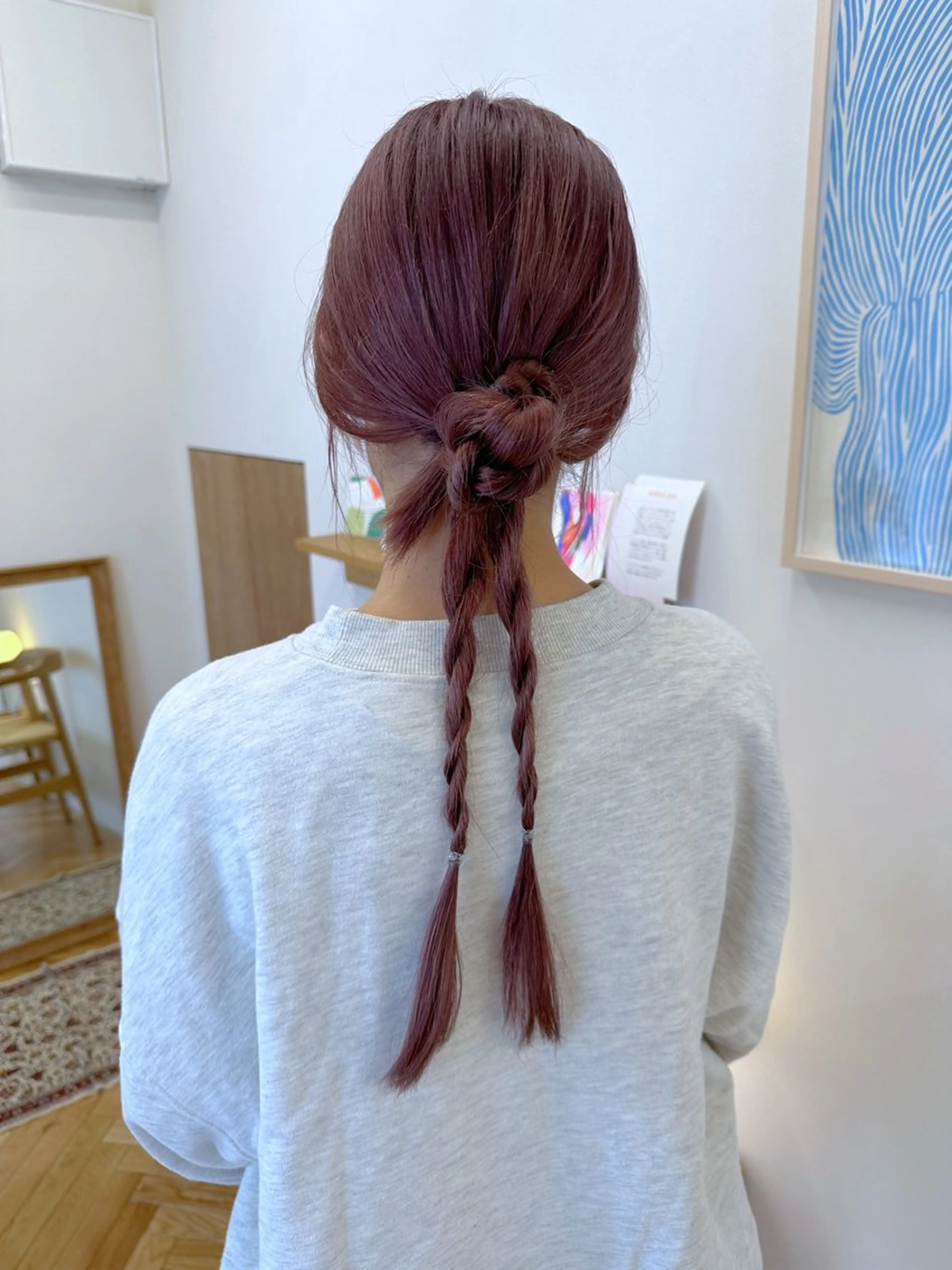 ロング カラー ベージュカラー ブリーチ ピンクカラー ピンクベージュ ヘアカラー yupi🐈‍⬛ ベージュ/レイヤーのヘアスタイル