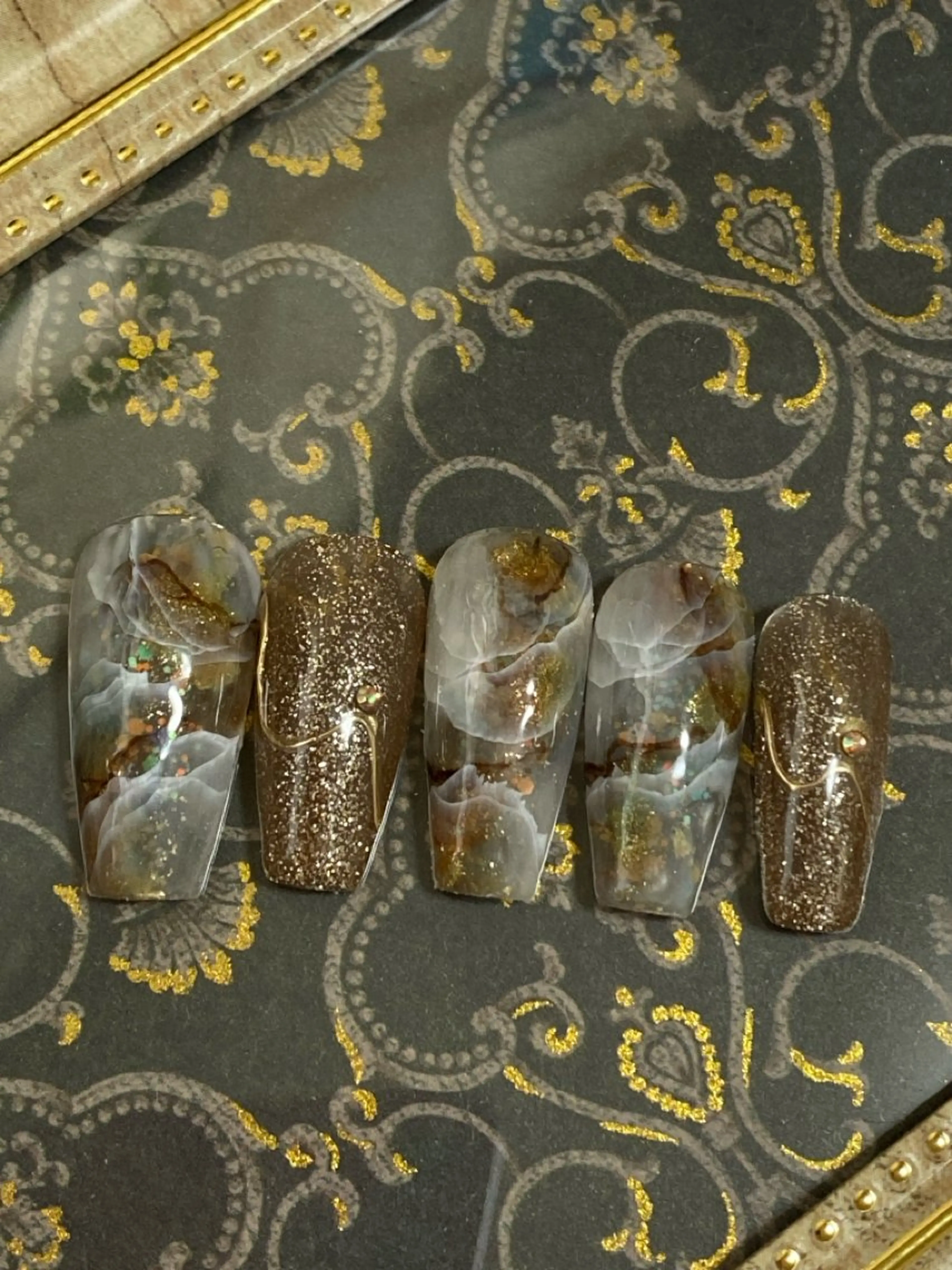 ネイル ニュアンスネイル 自宅ネイルサロン ♦️nuance♦️のネイルデザイン