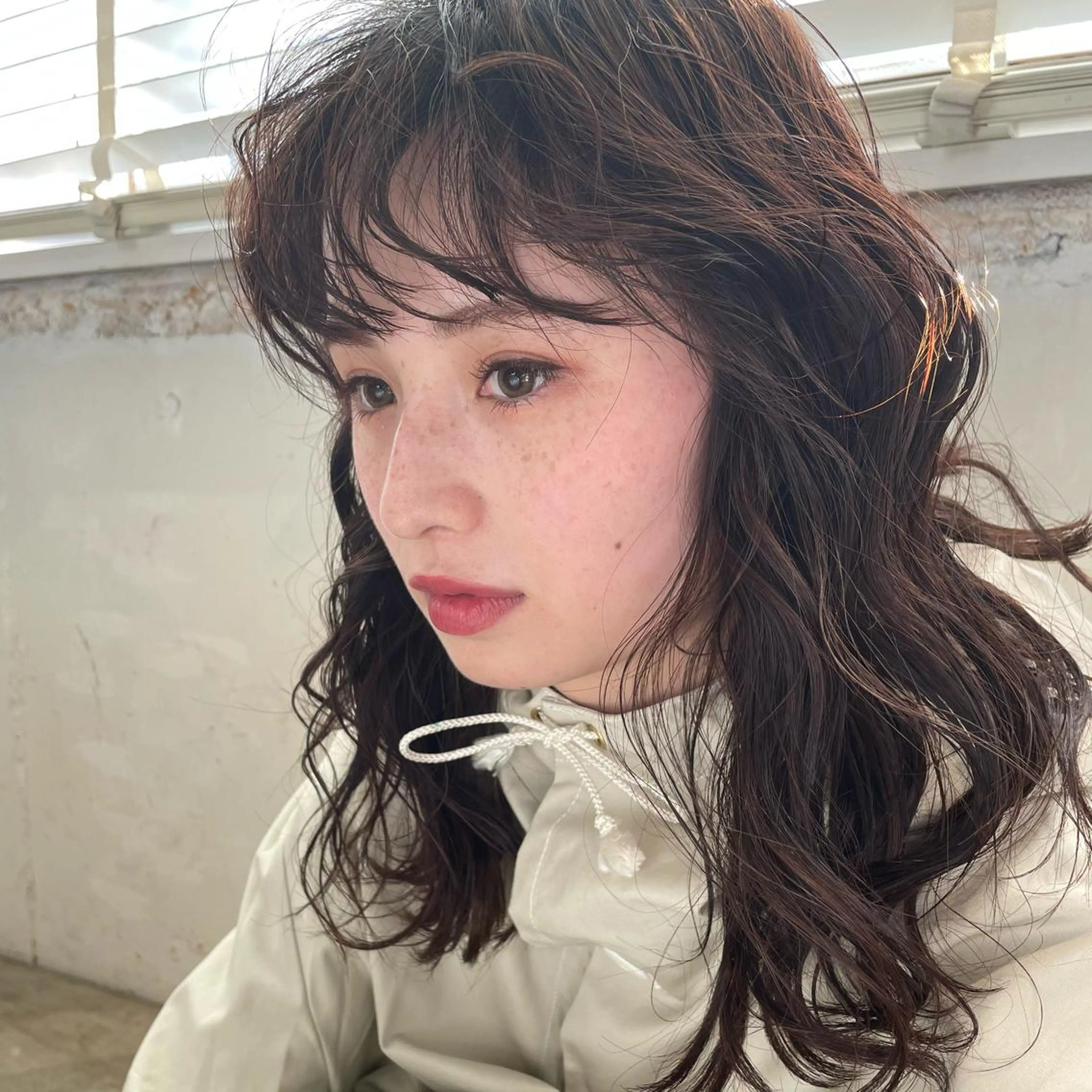 セミロング パーマ iLi所属・iLi 《イリ》のヘアスタイル