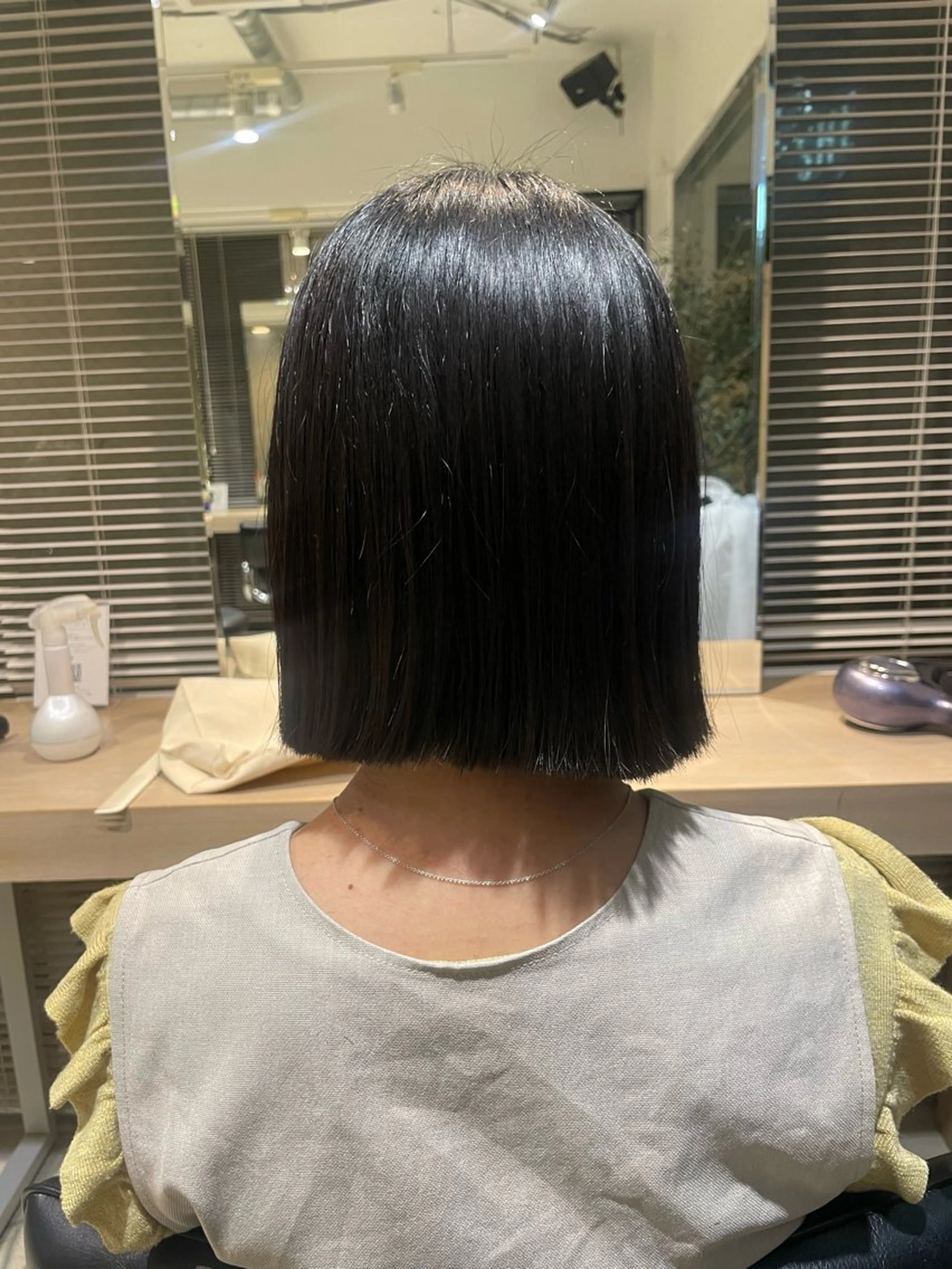 ミディアム カラー パーマ ヘアアレンジ ボブ 顔まわりレイヤー レイヤーカット トリートメント カット トリートメント ヘッドスパ ヘアセット SHEA.学芸大学所属・一箭 恵梧/ロングヘアのヘアスタイル