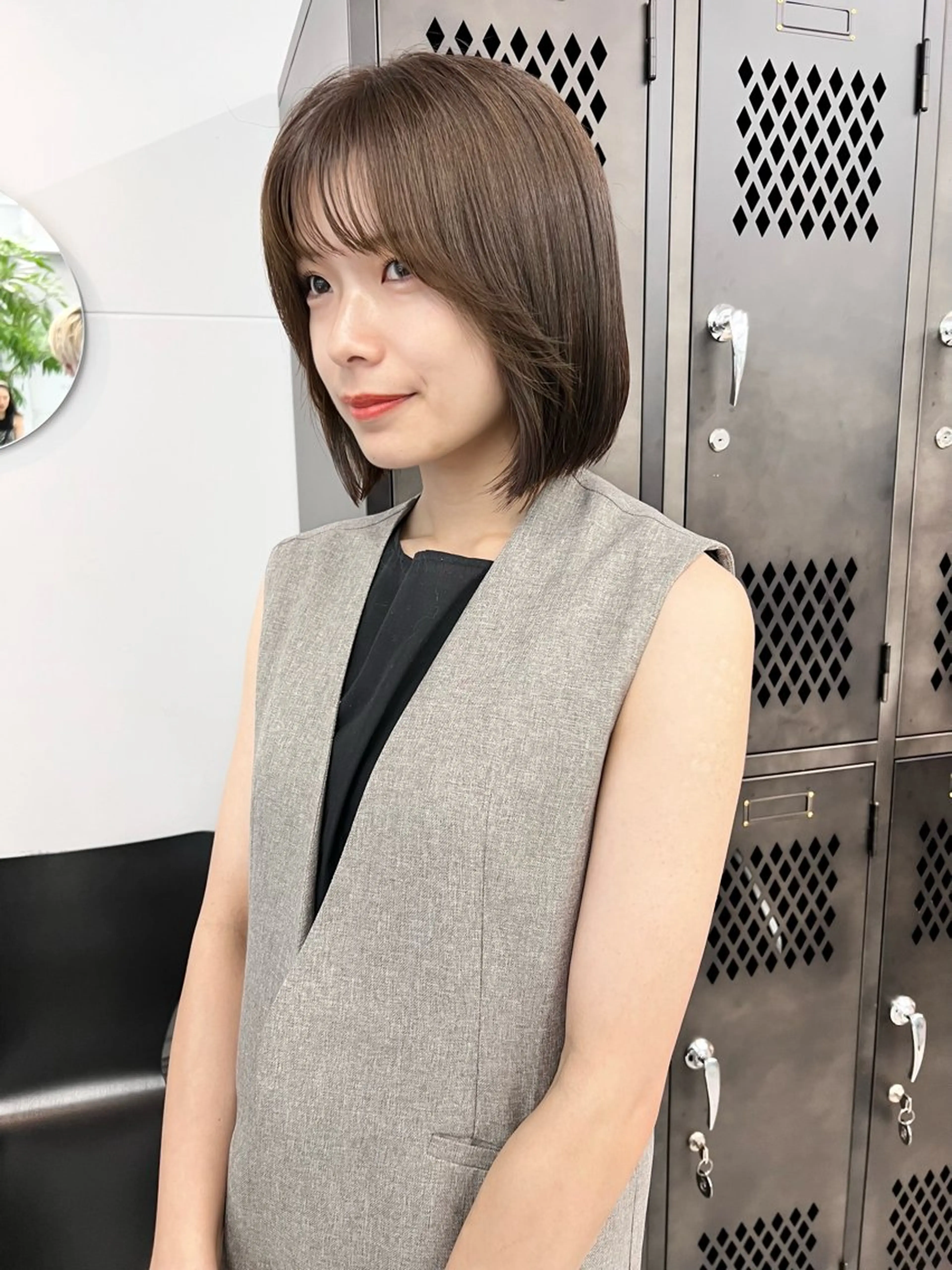 ショート カラー カット ヘアカラー 樫原裕二 /柔らかいカラーのヘアスタイル