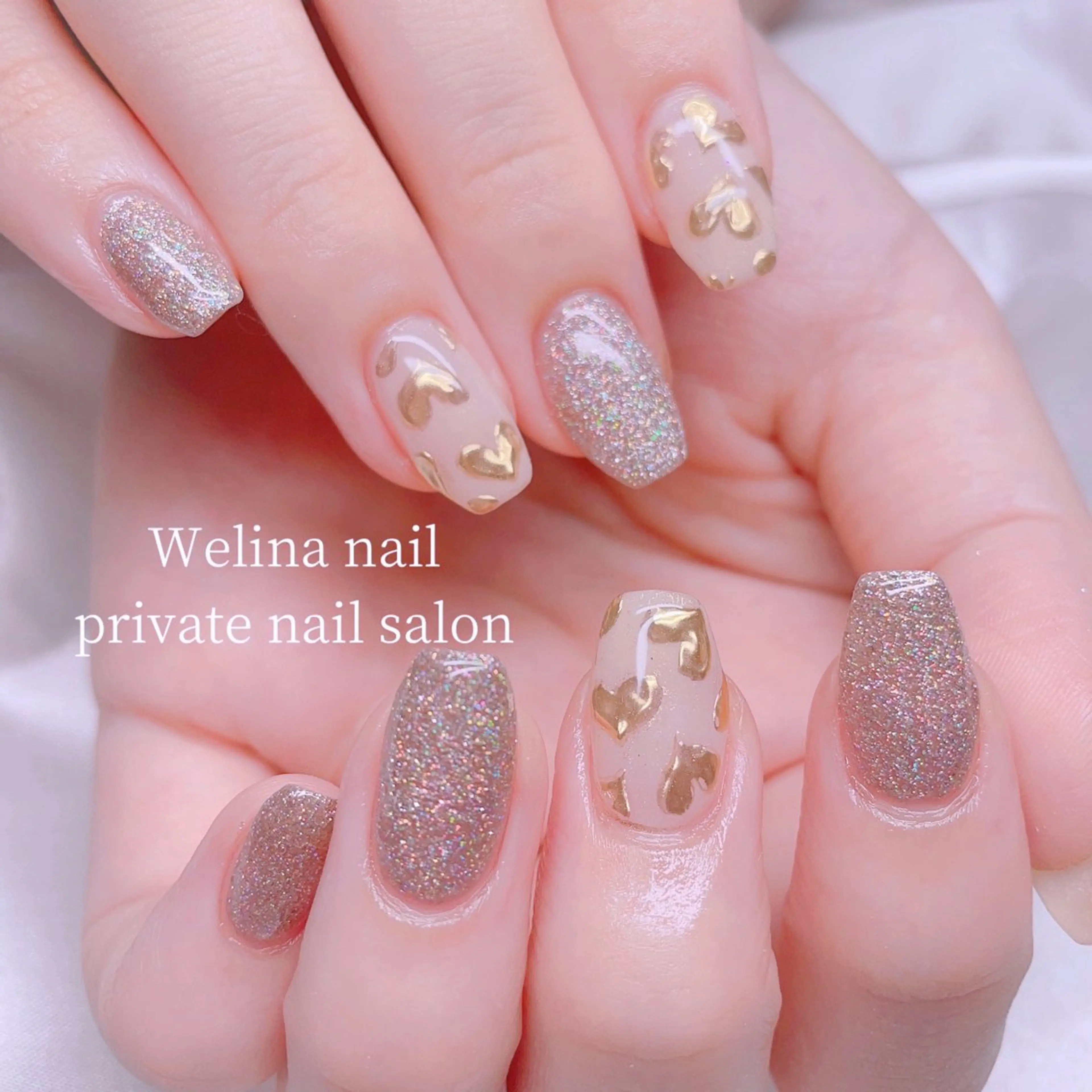 セミロング ハンドネイル WELINA nail salonのエステ・リラクイメージ