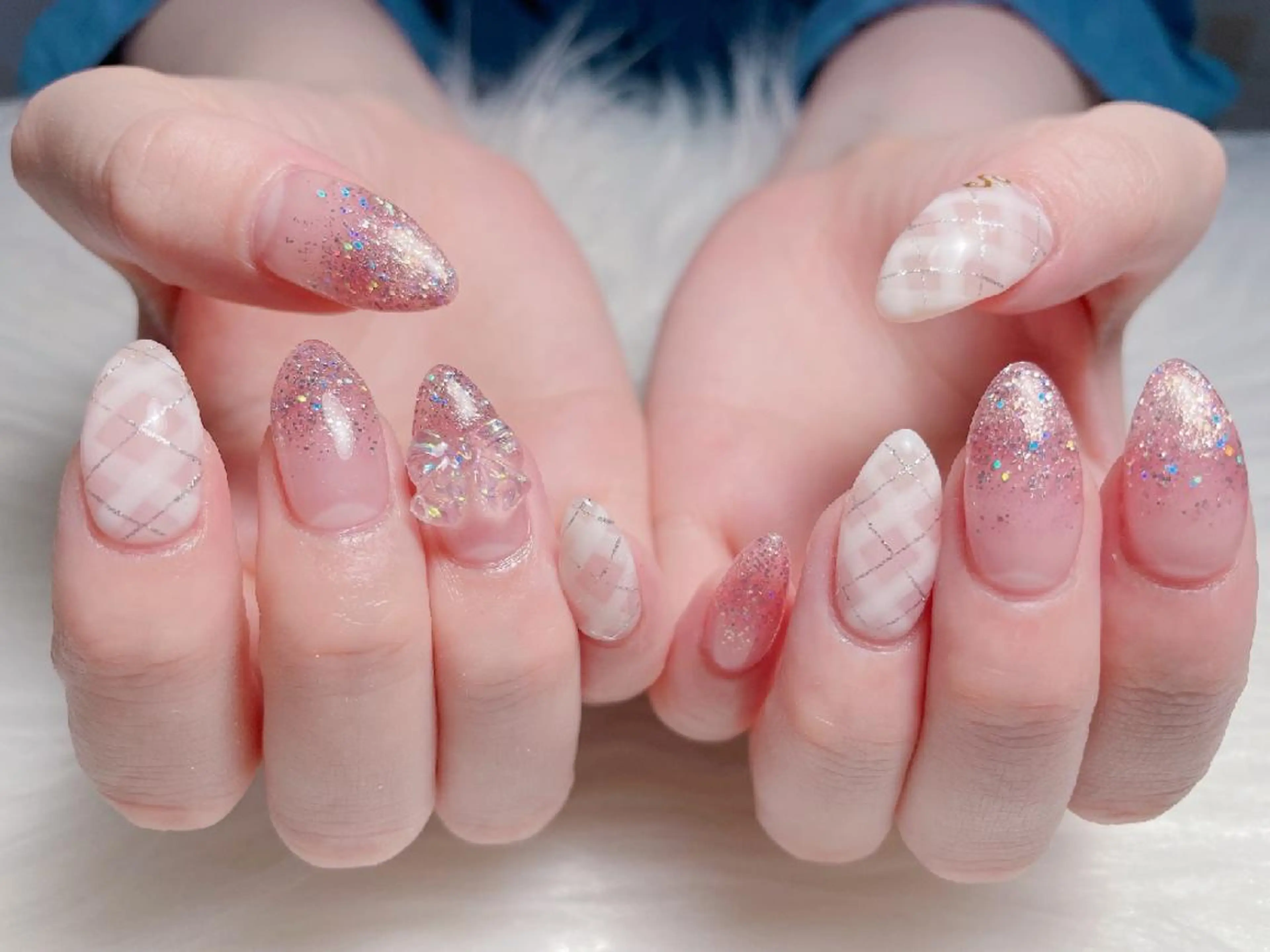 ネイル 🎀Yumi✨ 長さ出し専門のネイルデザイン