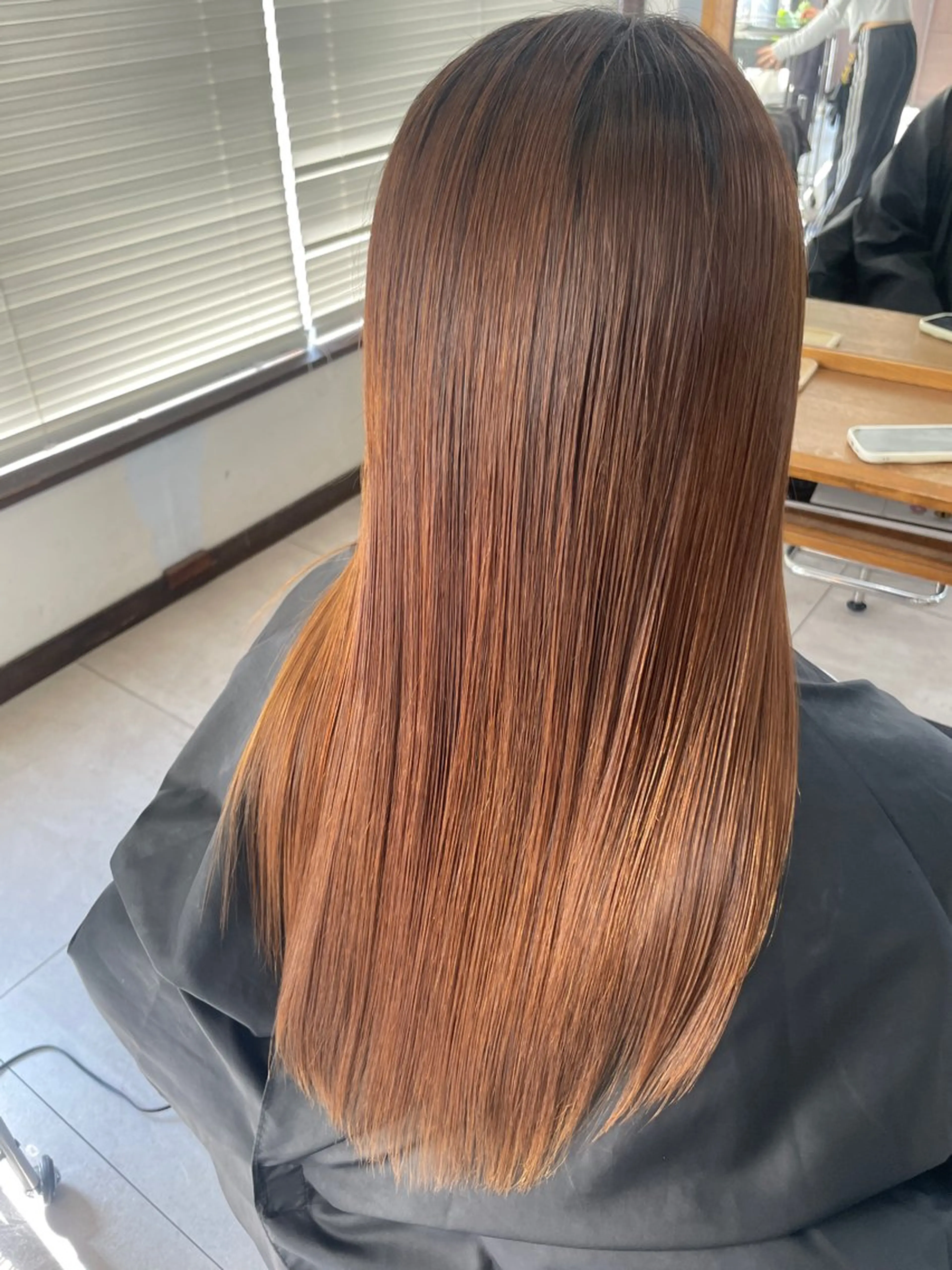 ロング 縮毛矯正 TIDEHAIR SHUKAのヘアスタイル