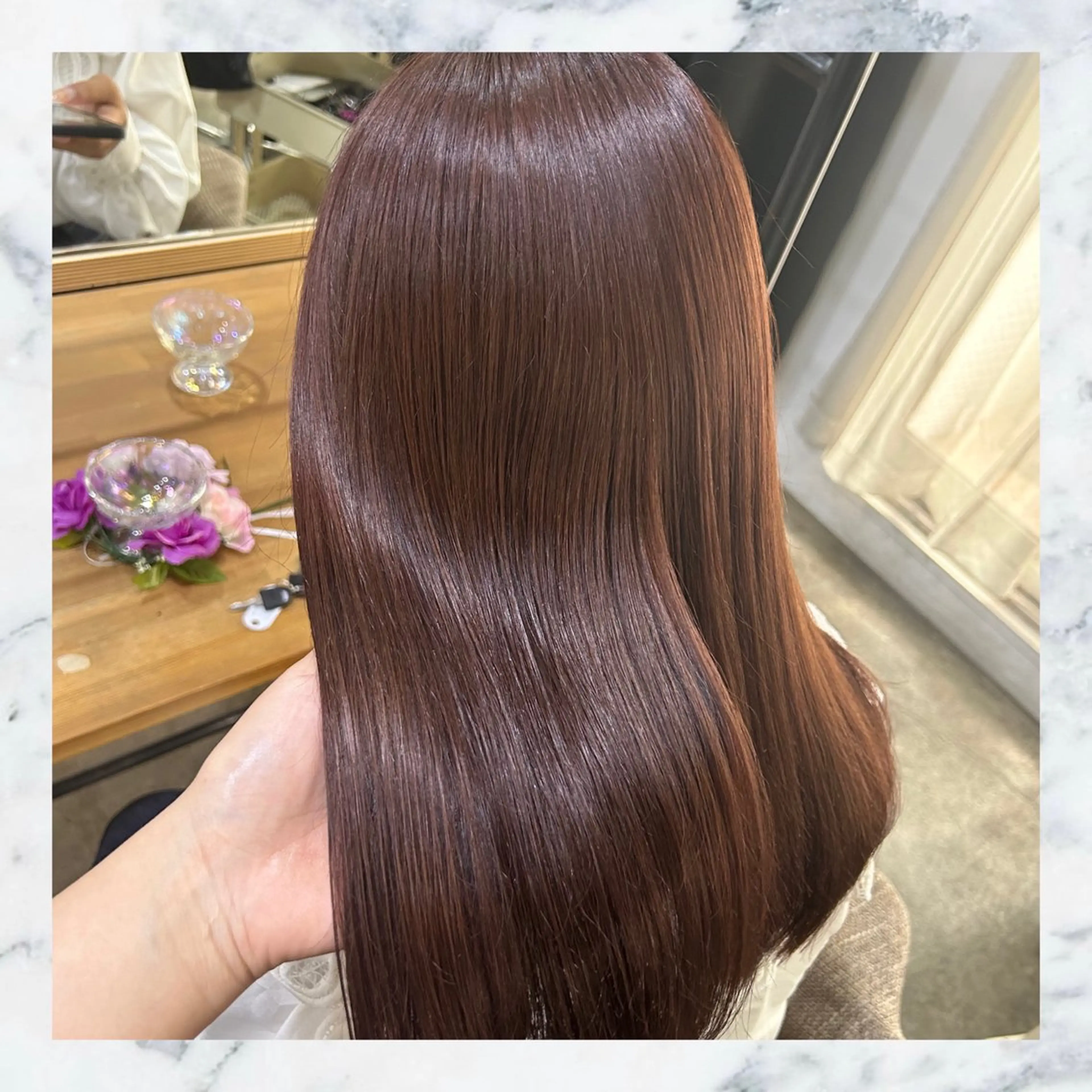 カラー SOYON所属・艶髪✖️ハイトーン 🫧YURIA🫧のヘアスタイル