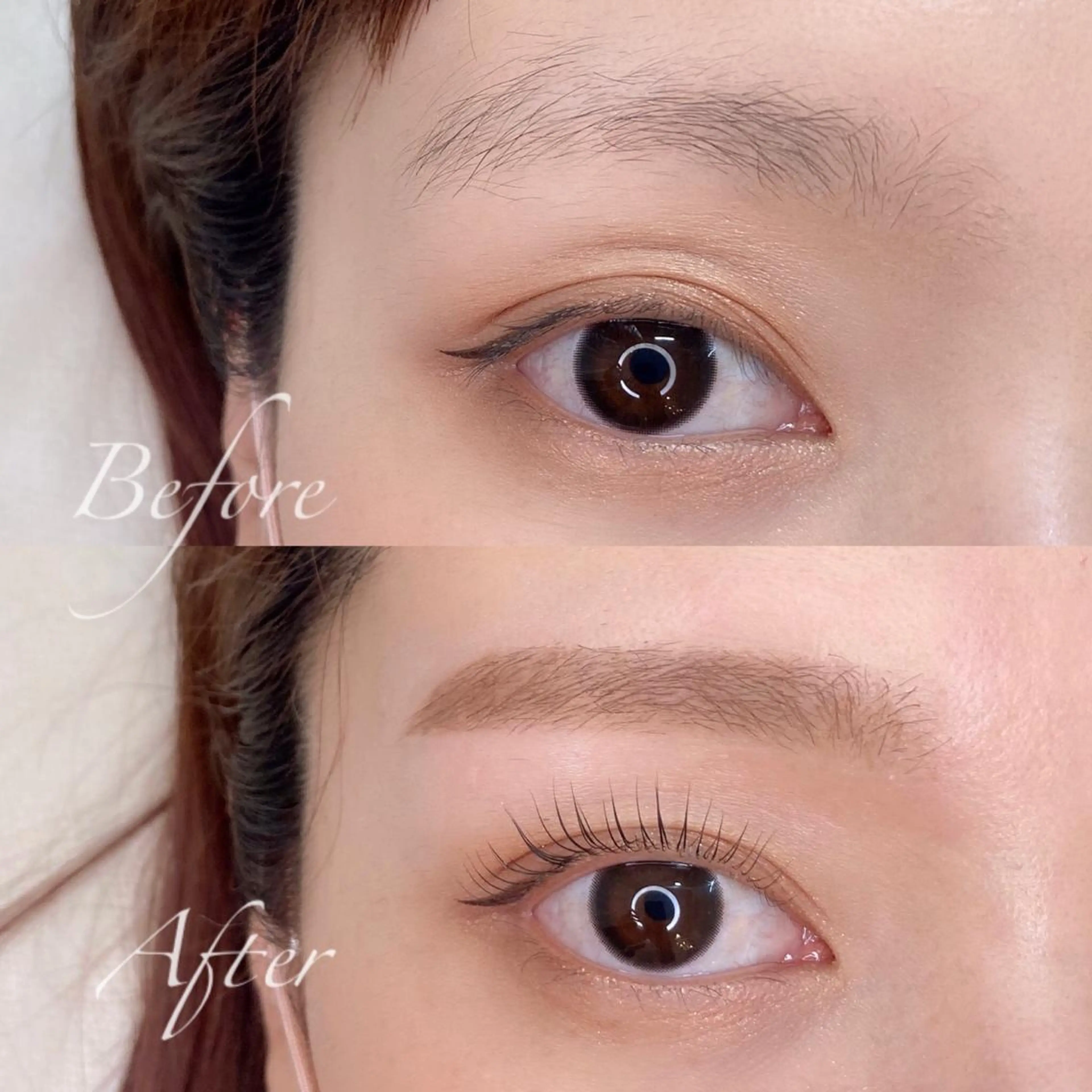 マツエク・マツパ 一重×まつ毛パーマ n9　brow所属・n9　brow sumi.の眉毛・アイブロウイメージ