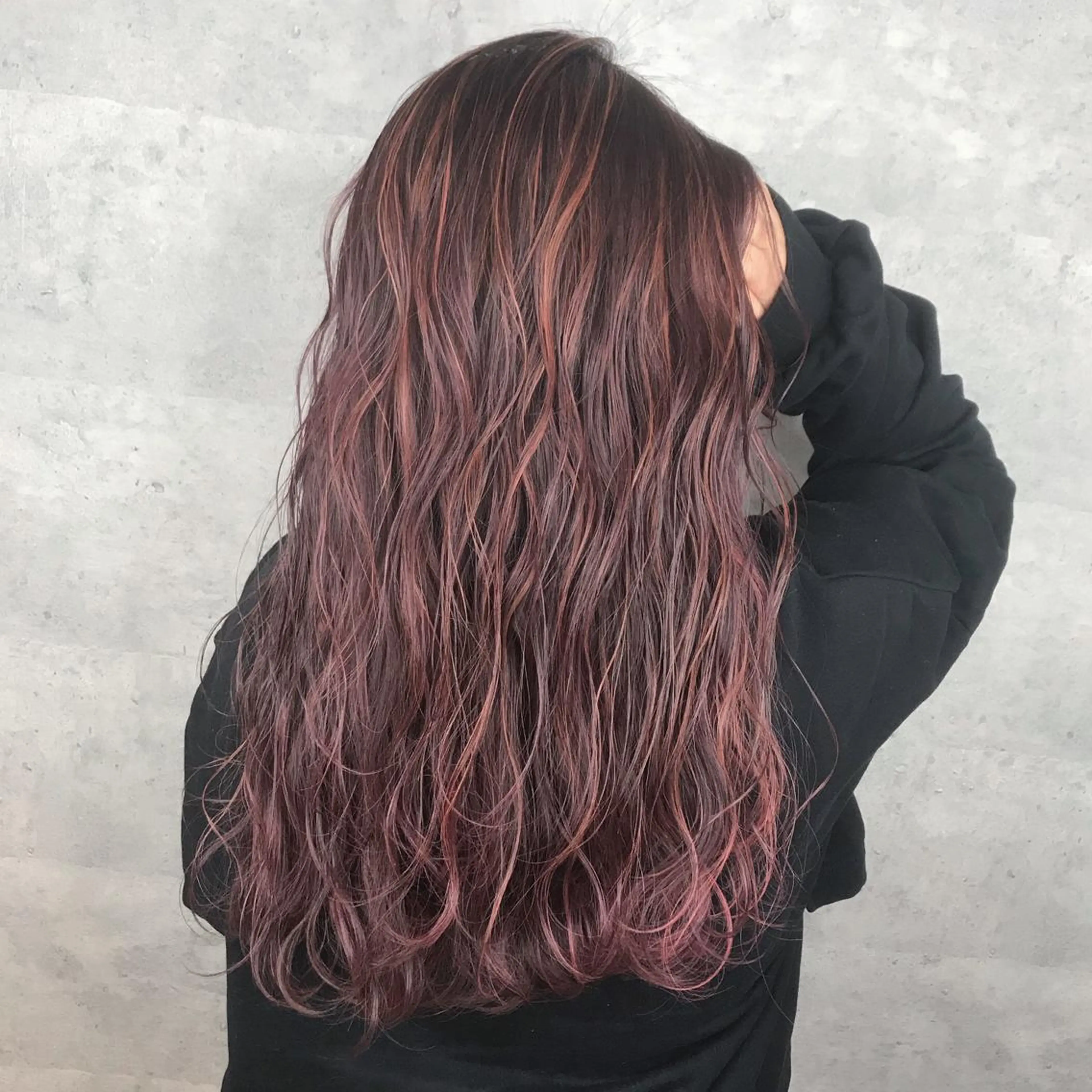 ロング カラー カット ヘアカラー 縮毛矯正 トリートメント アンダーバーホワイト_WHITE所属・_WHITE芝本 賢吾【天王寺店】のヘアスタイル
