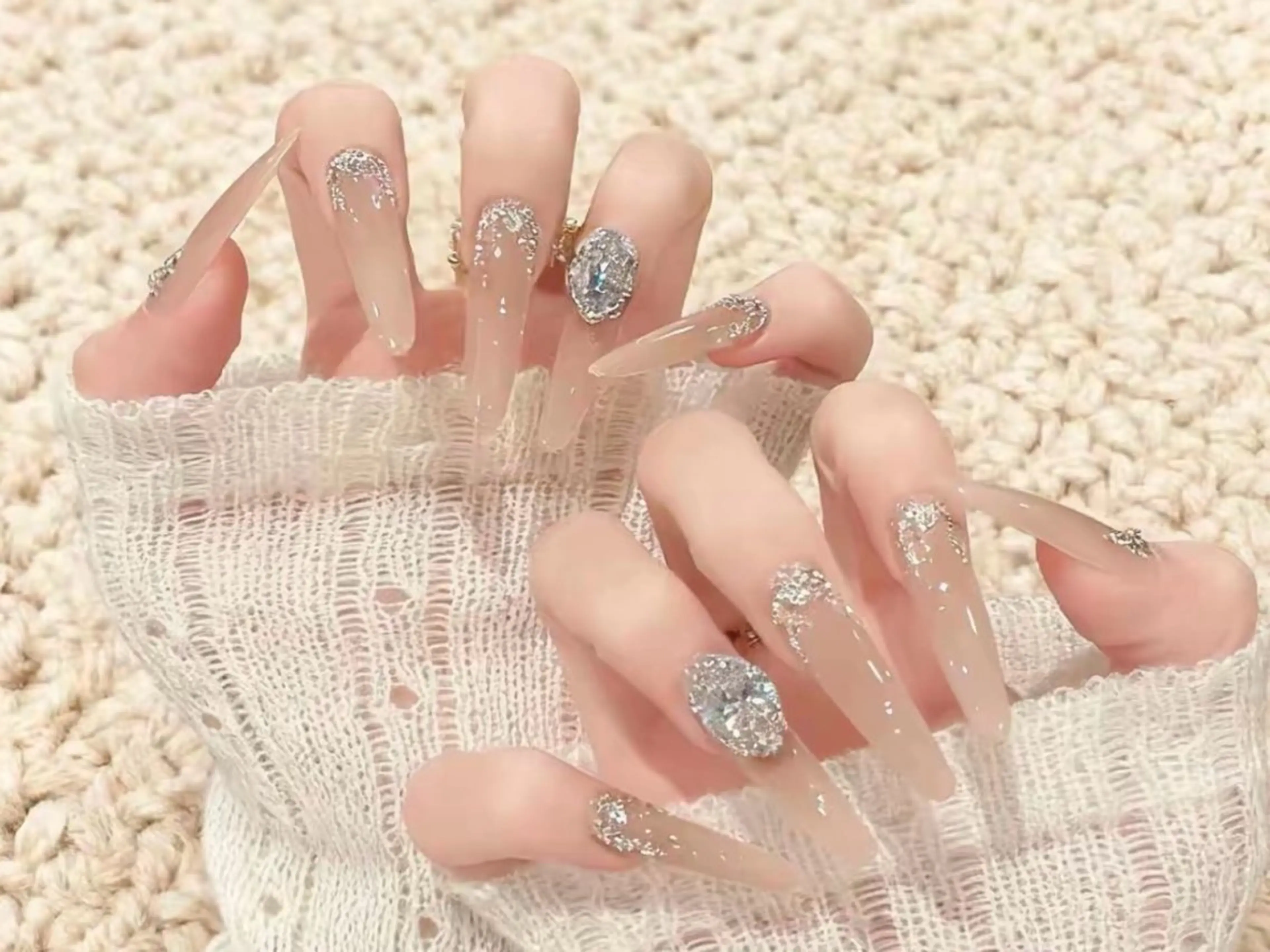 ネイル 長さ出し フットネイル ジェルネイル マグネットネイル 持ち込み ハンドネイル YMT NailStudio所属・YMT NailStudioのネイルデザイン
