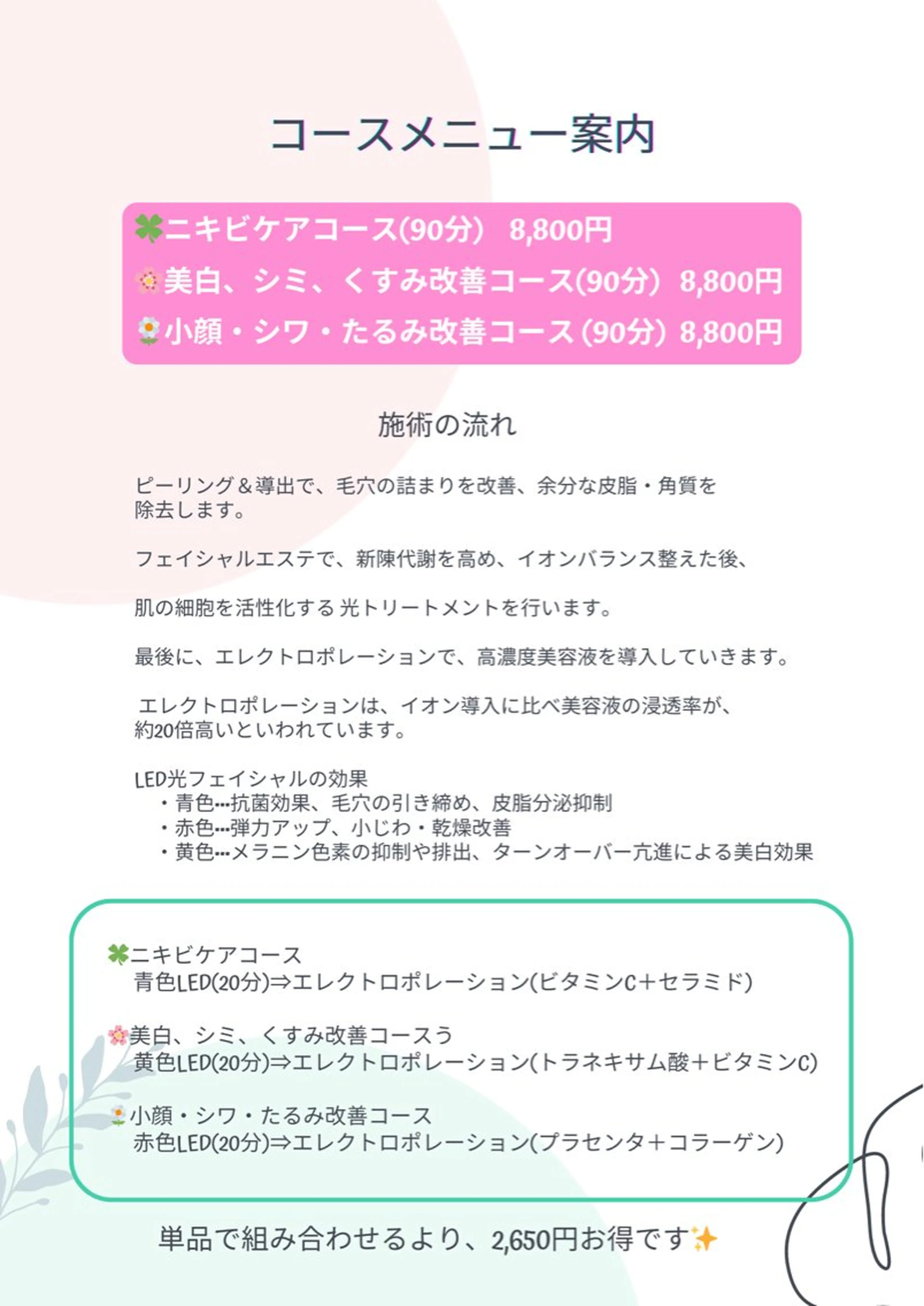 ...ninaru (ニナル)のエステ・リラクイメージ