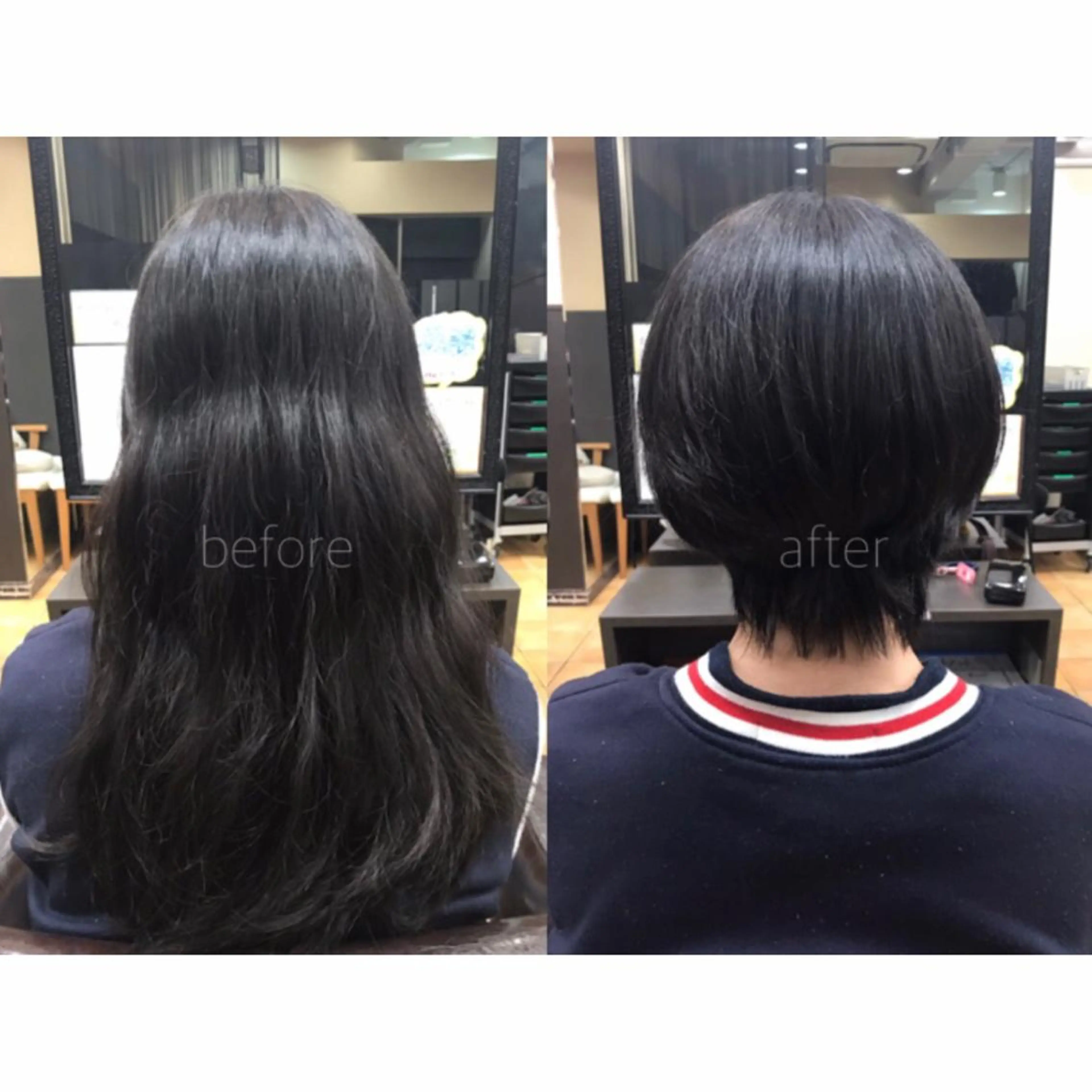 ショート 🫧透け感⋆艶髪💎 山口アヤカのヘアスタイル