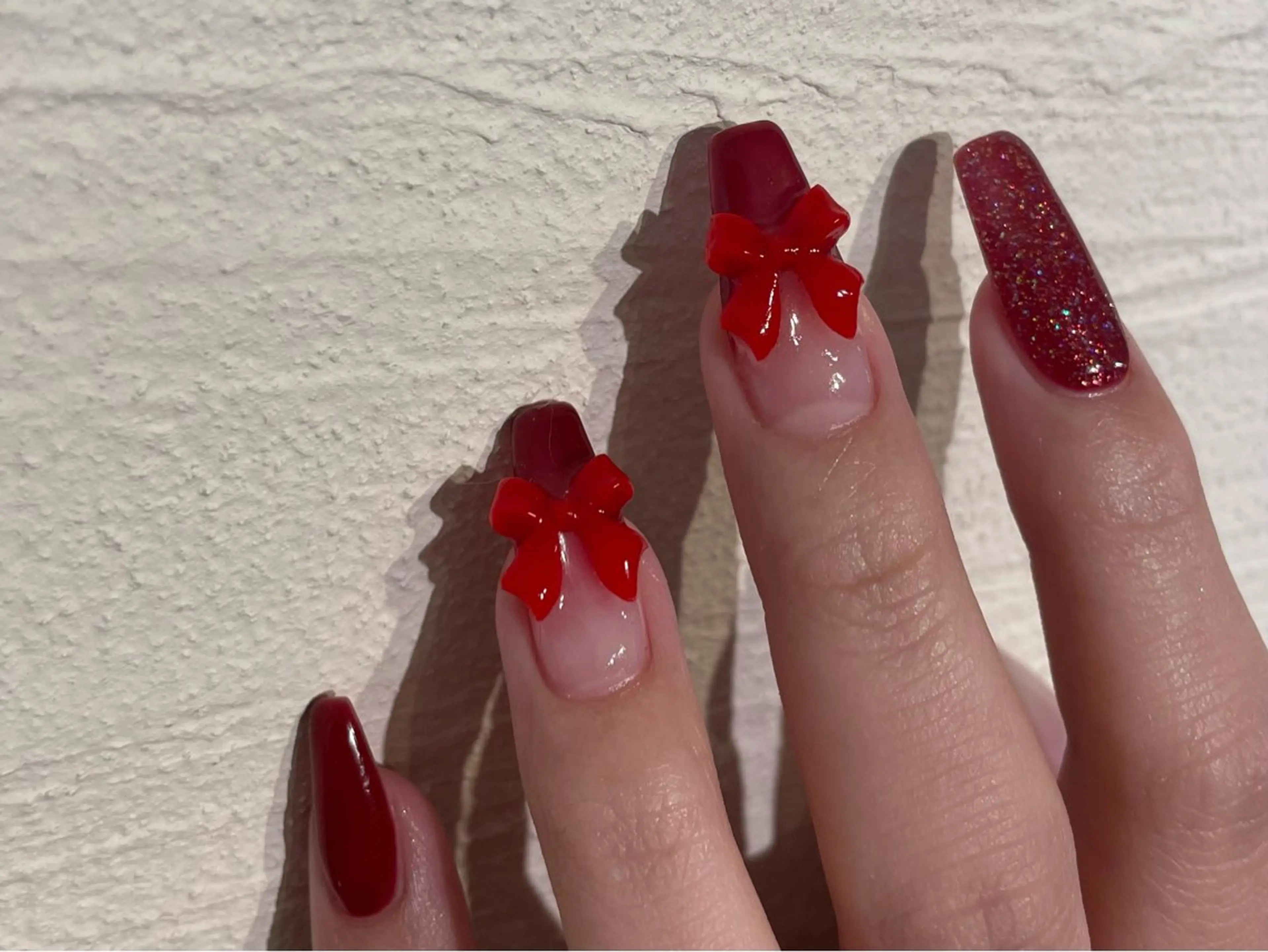 ネイル フラワーネイル フレンチネイル ジェルネイル ガーリー ハート nailist. sayaのネイルデザイン