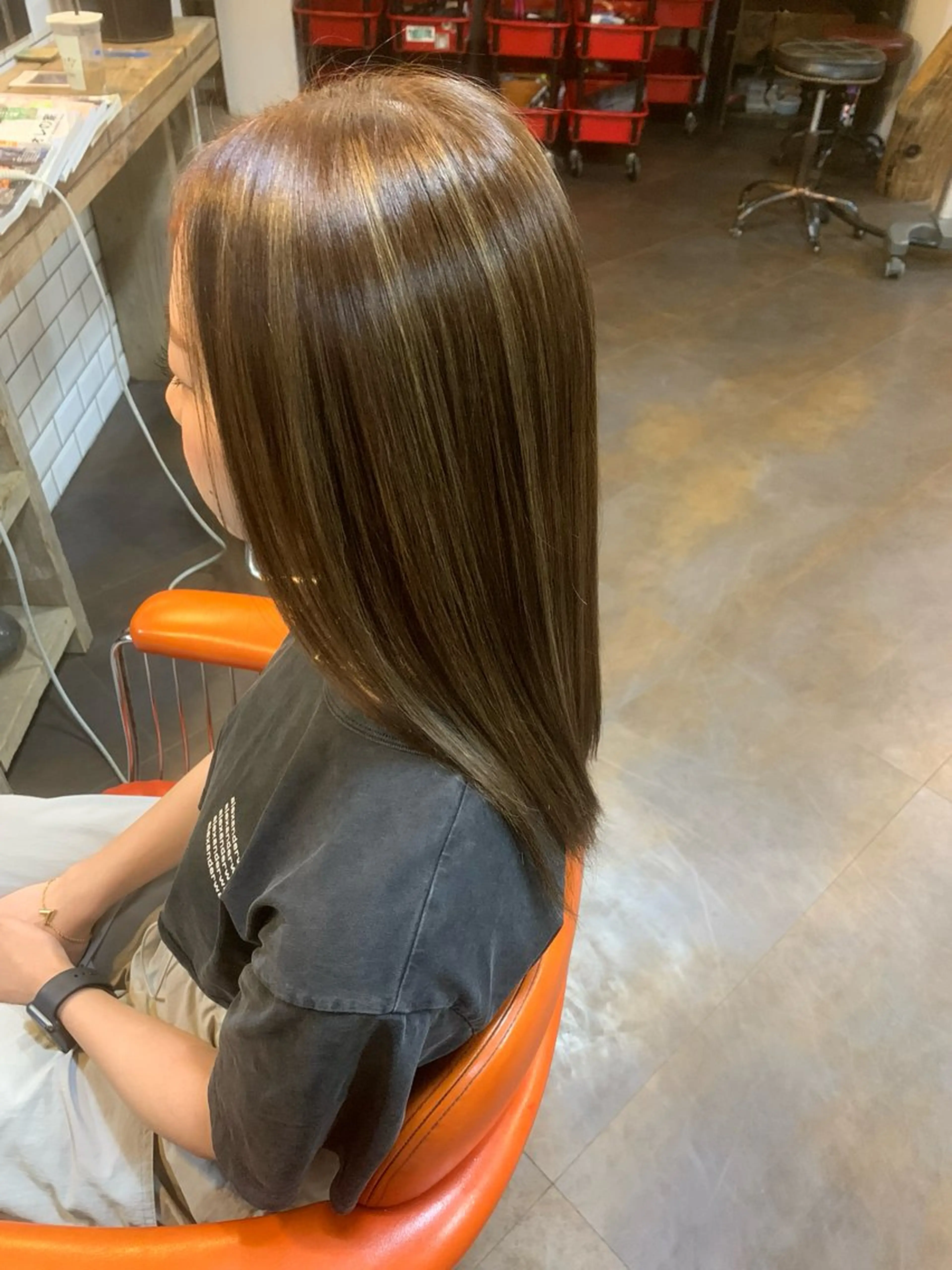 カラー ヘアカラー ✂︎GLITTER ✂︎東ヶ崎　湧✂︎のヘアスタイル