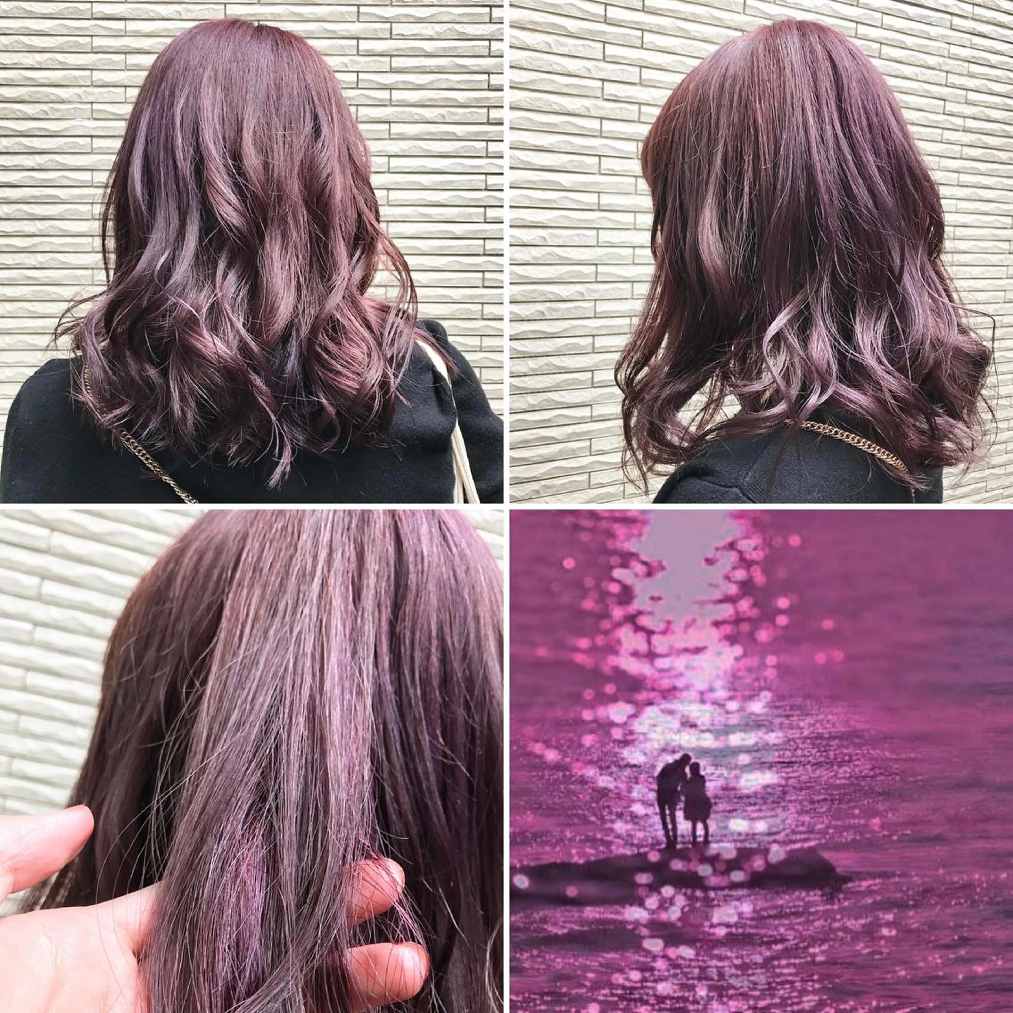 ミディアム カラー アッシュ ラベンダーカラー ラベンダーアッシュ ピンクカラー ピンクラベンダー ヘアカラー トリートメント "PEPPU "所属・派手髪、ハイトーン ショートヘアShinのヘアスタイル