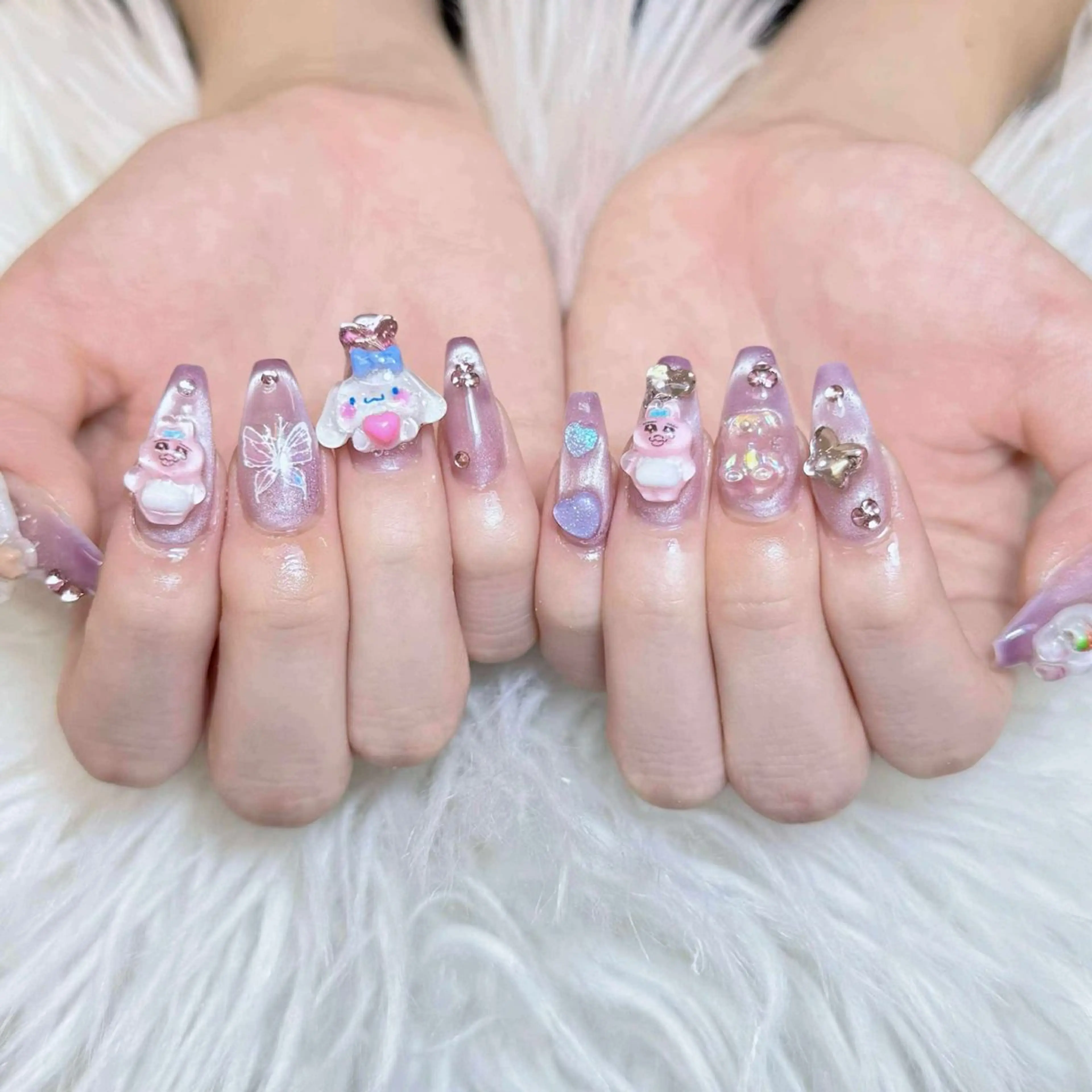ネイル ハンドネイル ANH NAIL ゴテゴテ専門店💎のネイルデザイン