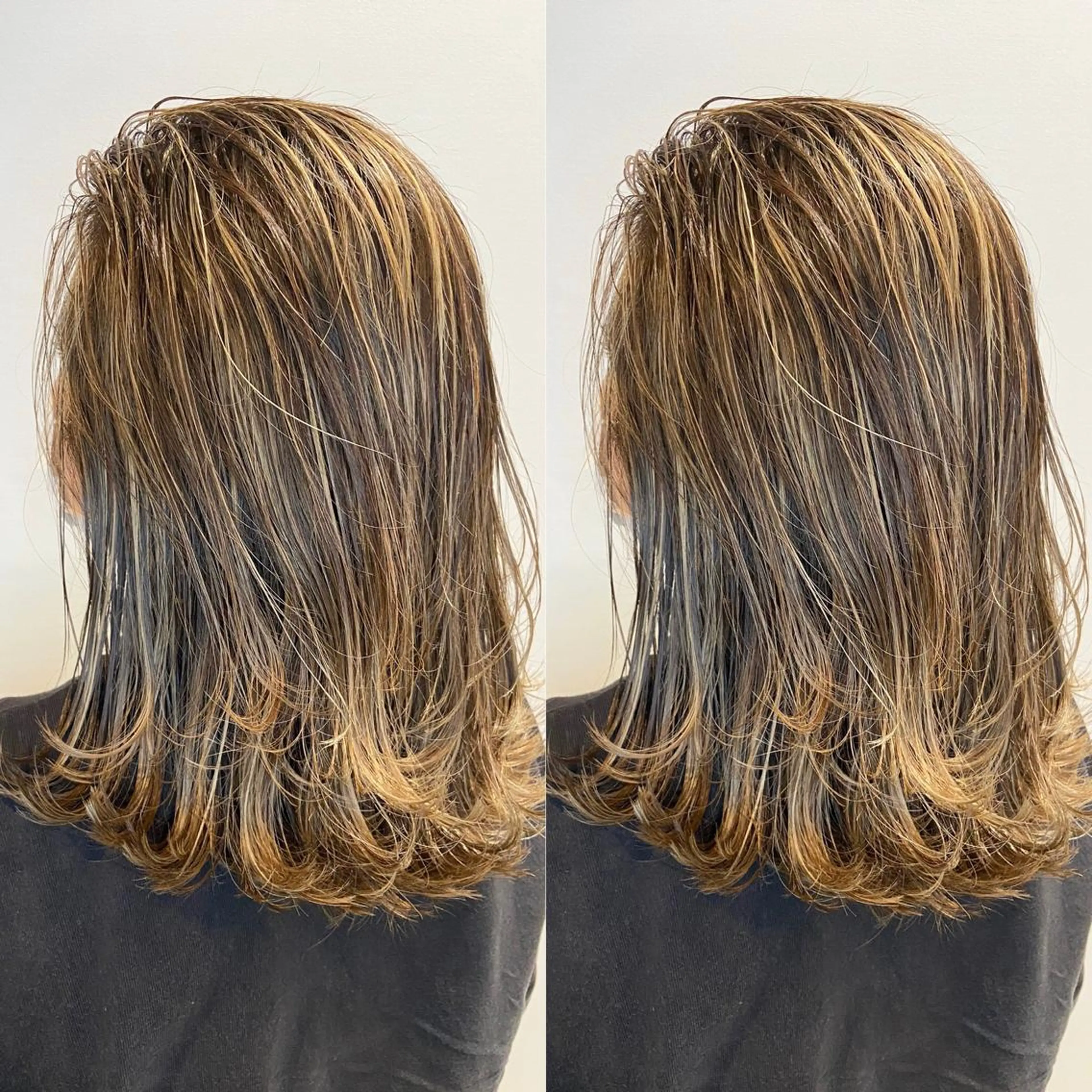 セミロング カラー 縮毛矯正/髪質改善/ 石橋代智のヘアスタイル