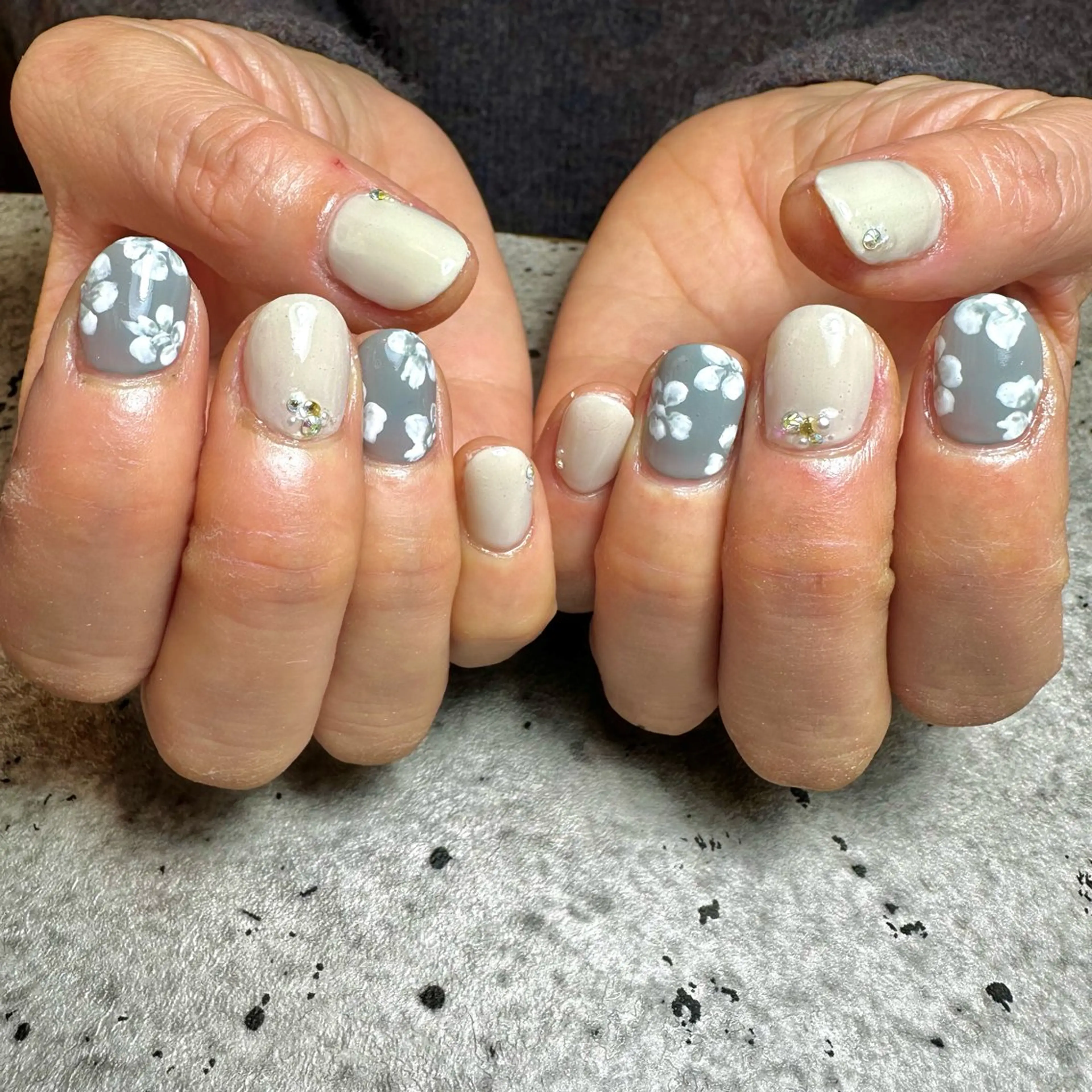 ネイル ハンドネイル フットネイル GéRanium Harukaのネイルデザイン