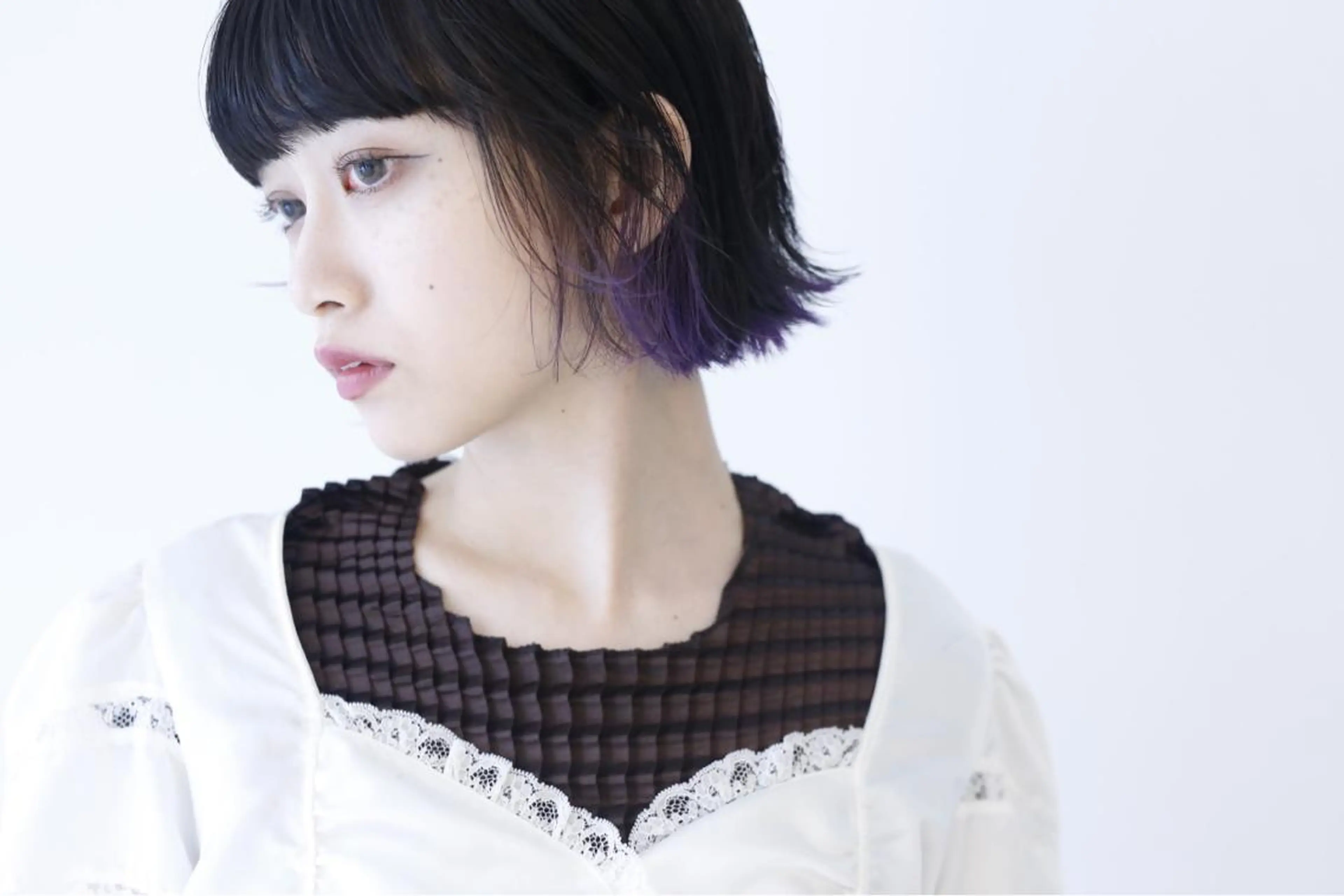 ミディアム ill.所属・ill［イル］大須 ダブルカラー髪質改善のヘアスタイル