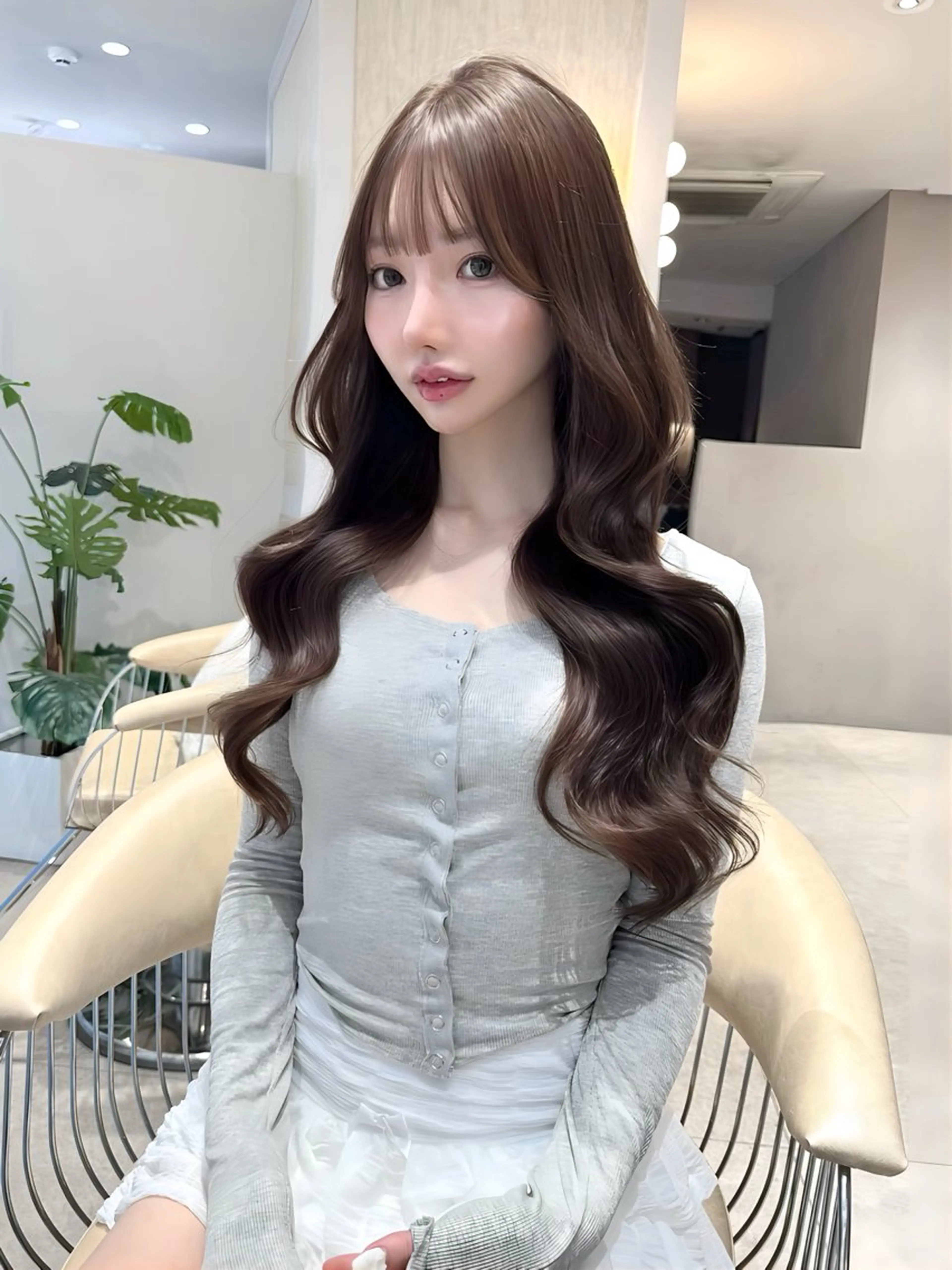 ロング カラー ♡Yoshino♡ 色っぽトレンドヘアのヘアスタイル