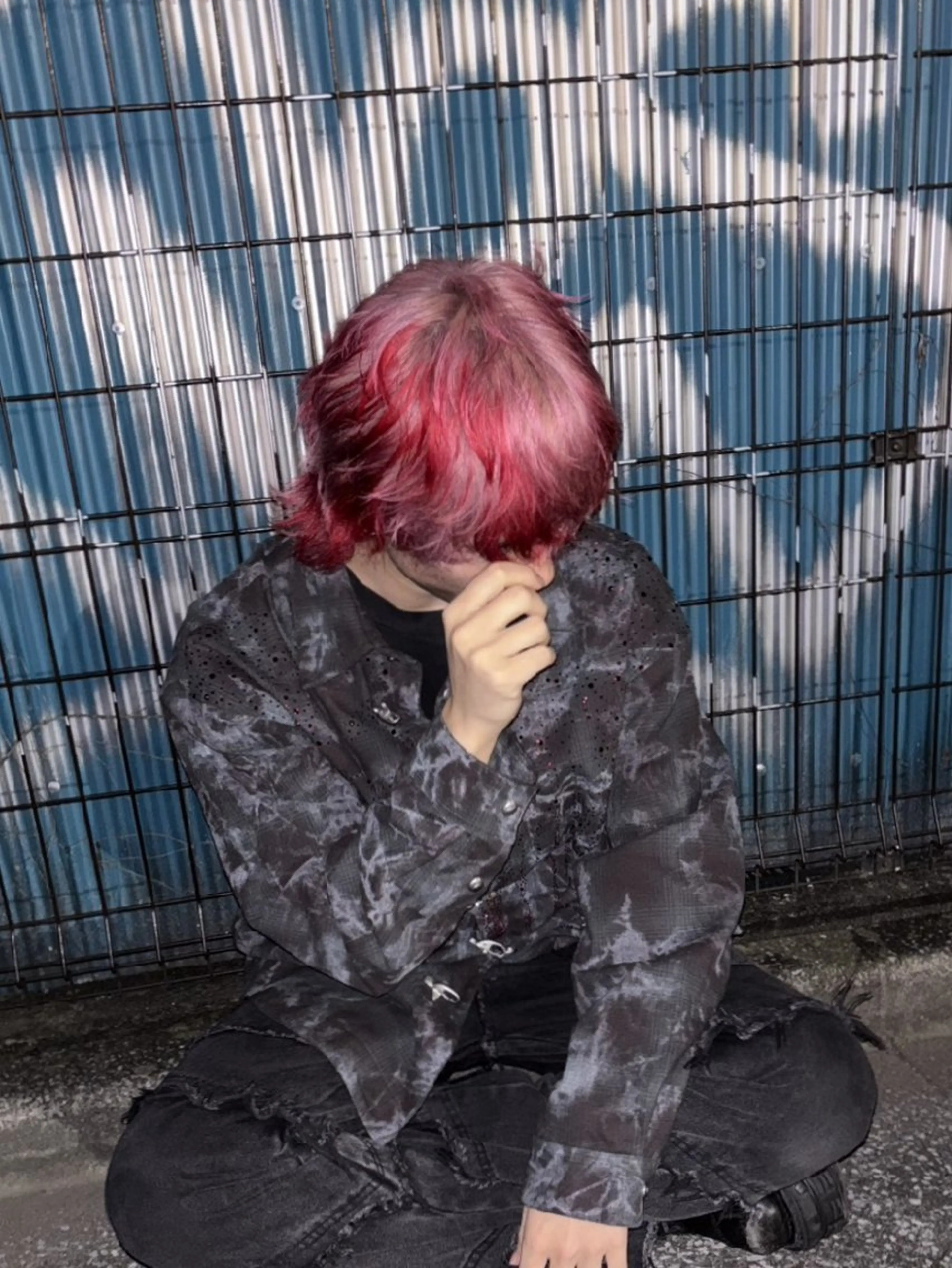 ブリーチカラー(デザインカラー)の写真