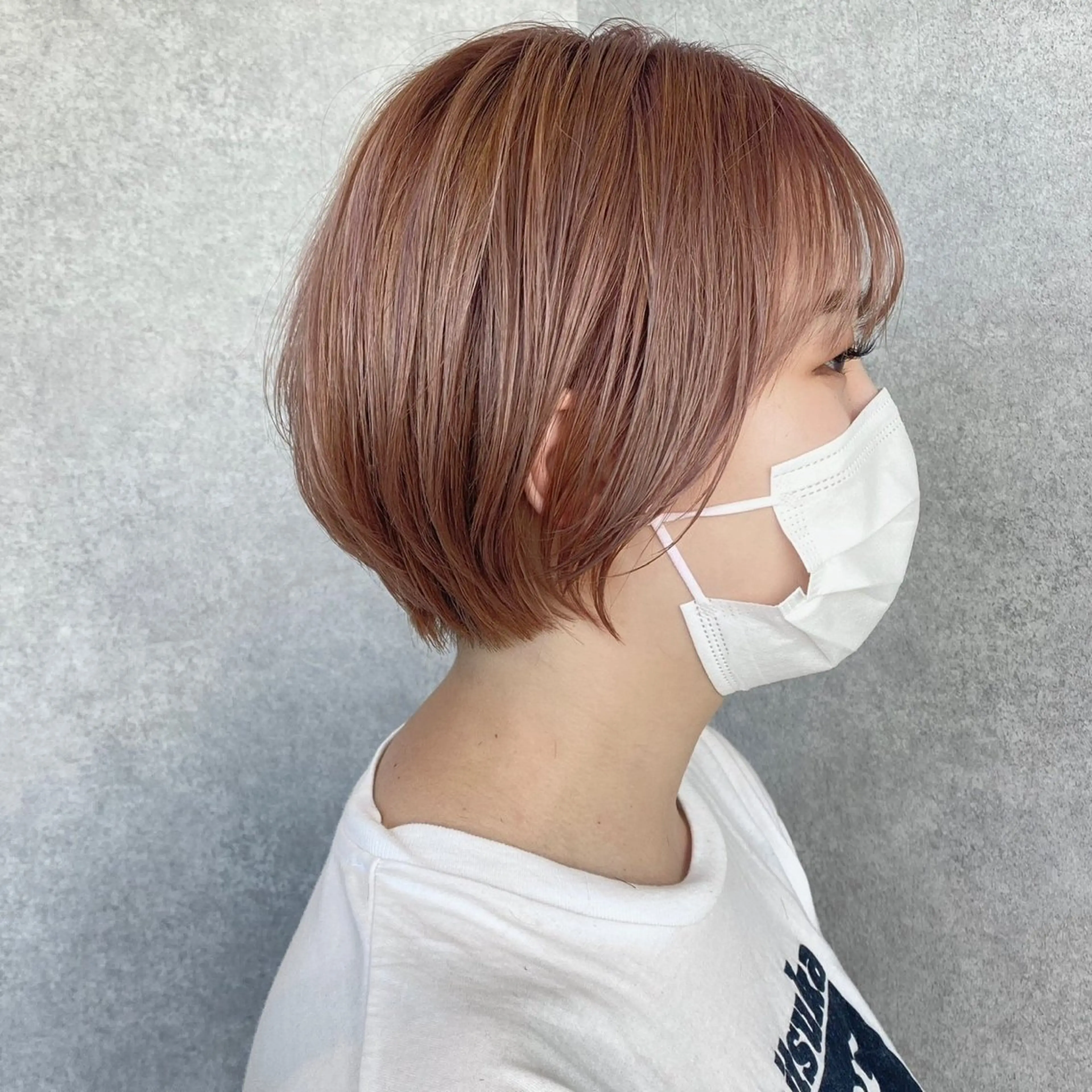 ショート ナチュラル*艶* 蒲生四丁目*山保美月のヘアスタイル