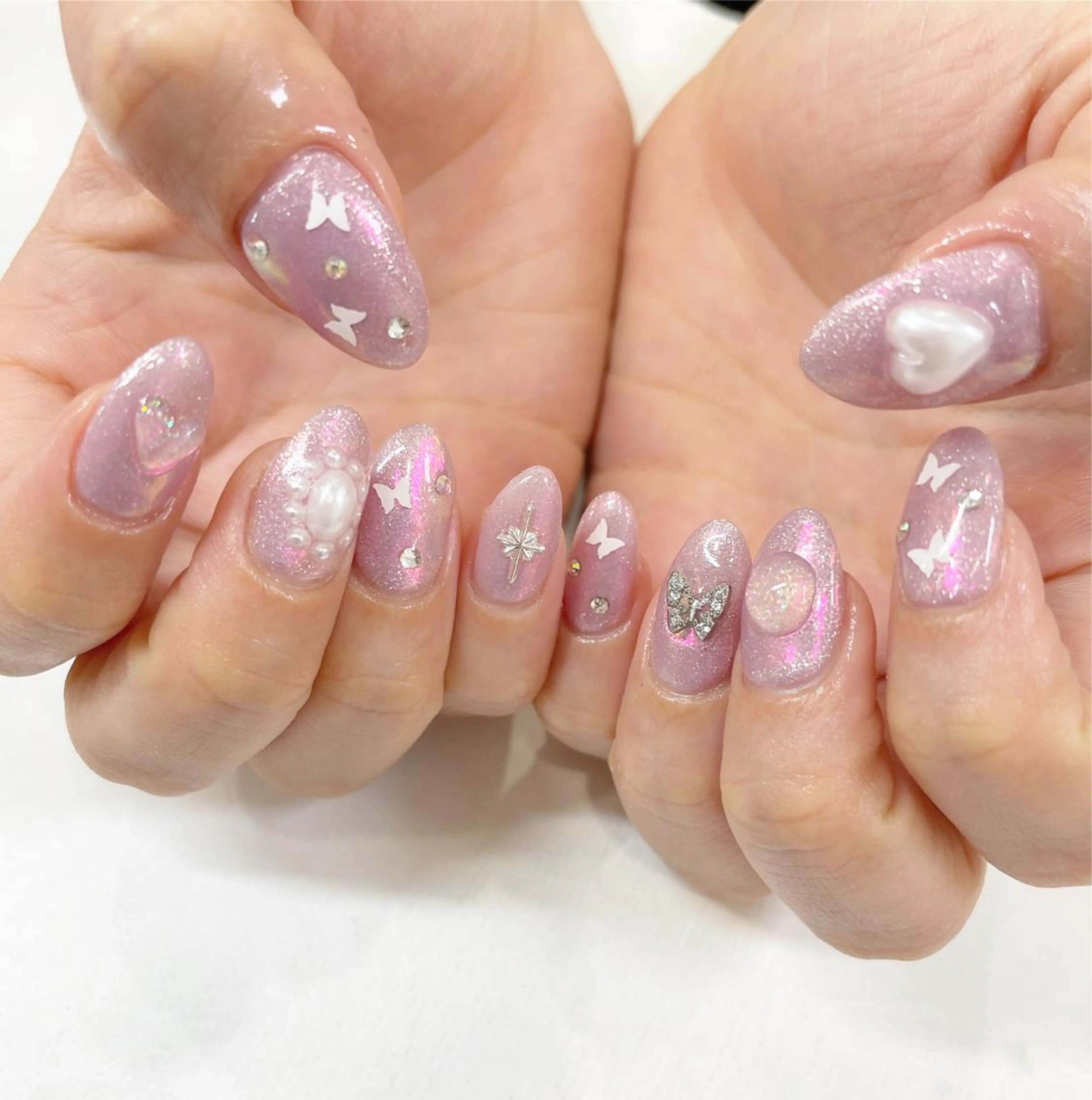 ネイル ハンドネイル フットネイル Minaminail やり放題ネイル🍓のネイルデザイン
