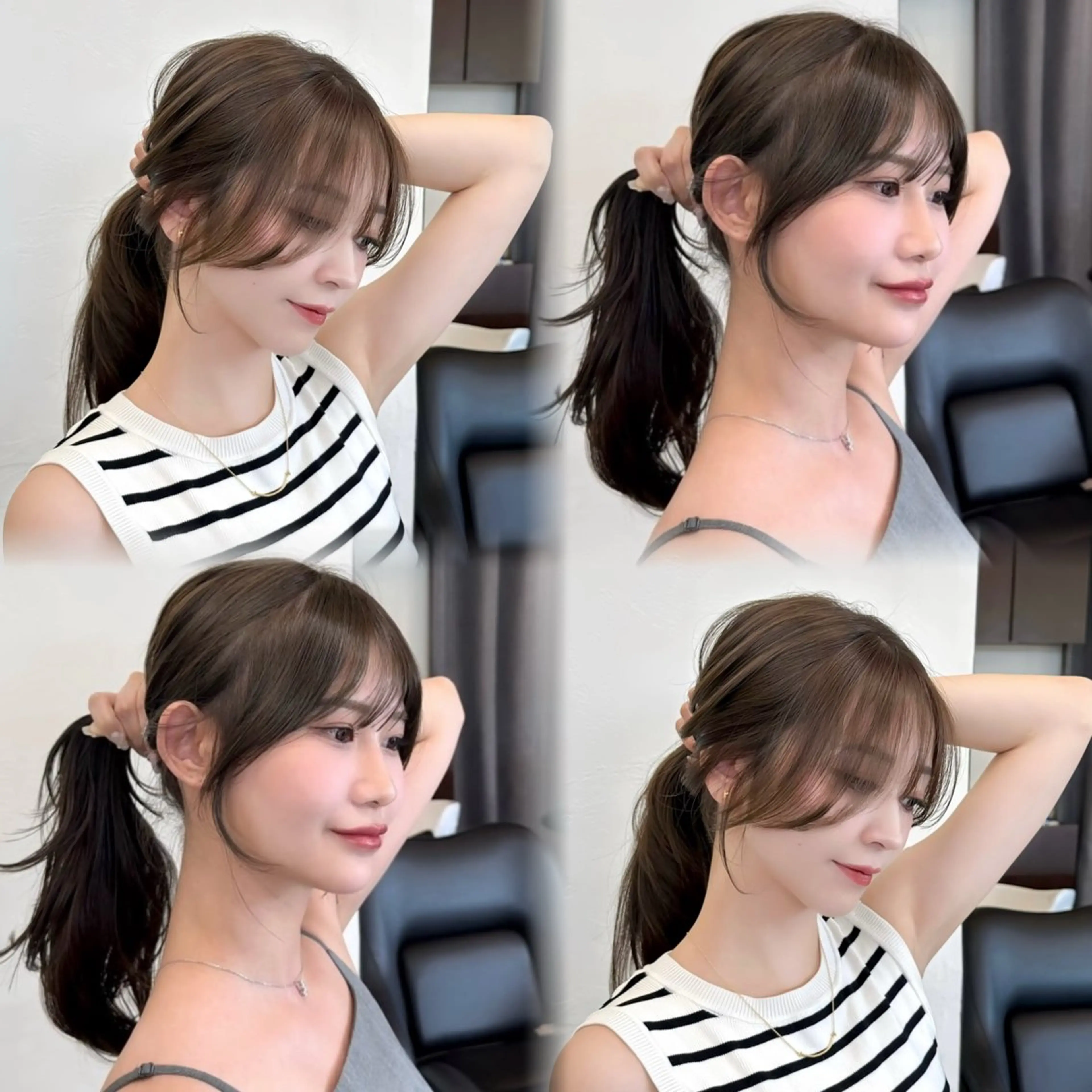 セミロング カラー ヘアアレンジ 韓国/髪質改善 カラー✨/りょうがのヘアスタイル