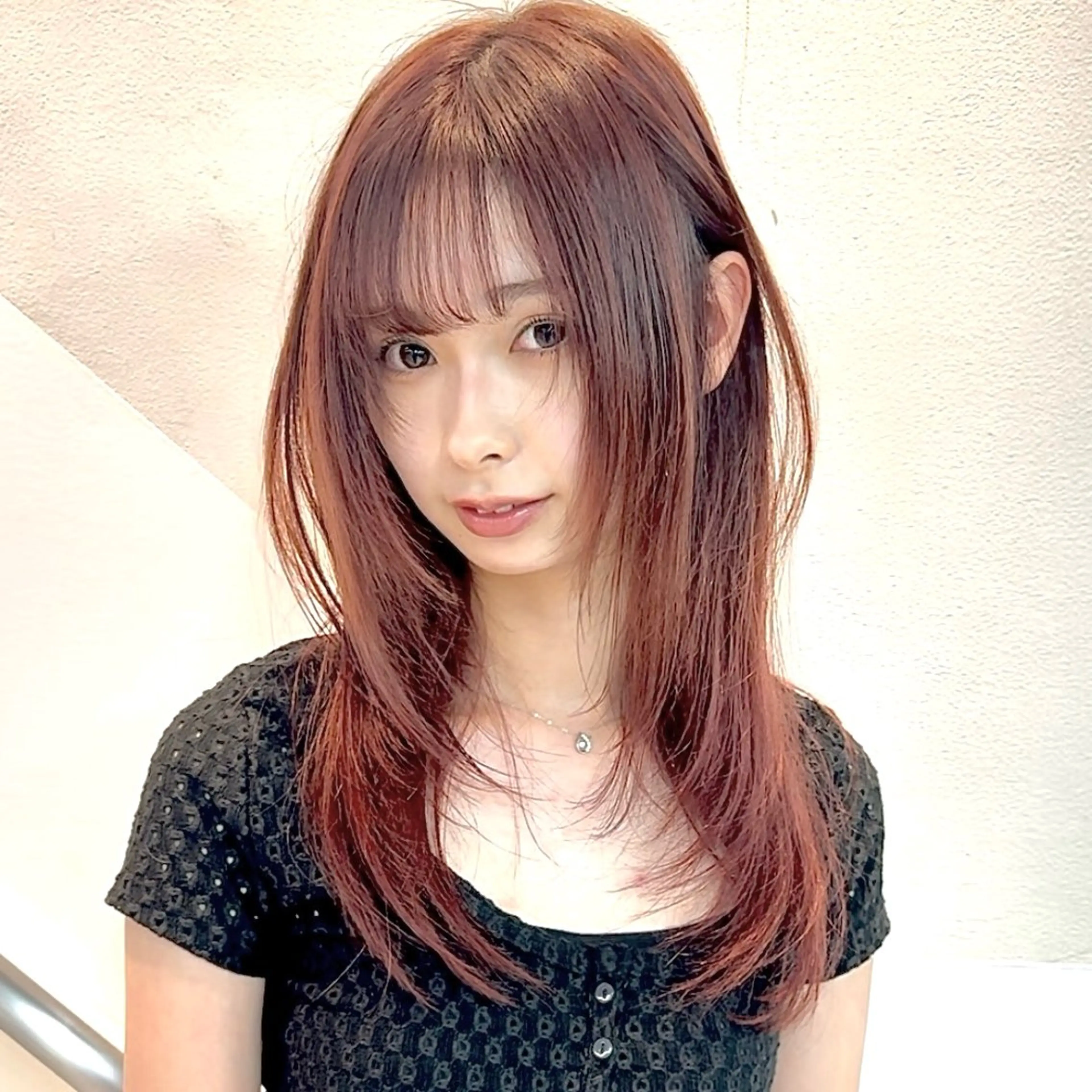 ミディアム ミディアムレイヤー/ ロングレイヤー堀匠吾のヘアスタイル