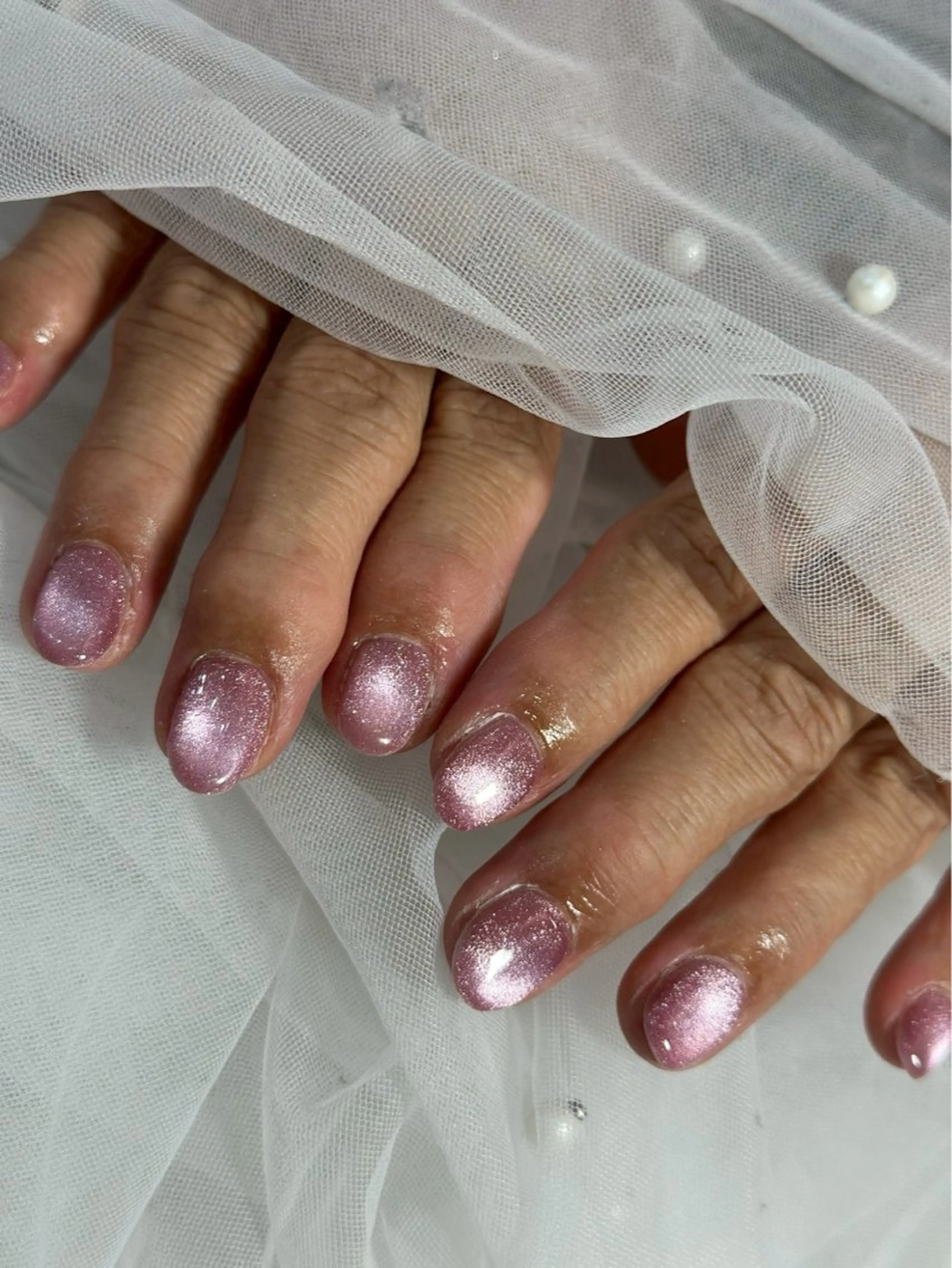 ネイル マグネットネイル ビー玉ネイル ハンドネイル LAVISH こうちゃん💖のネイルデザイン