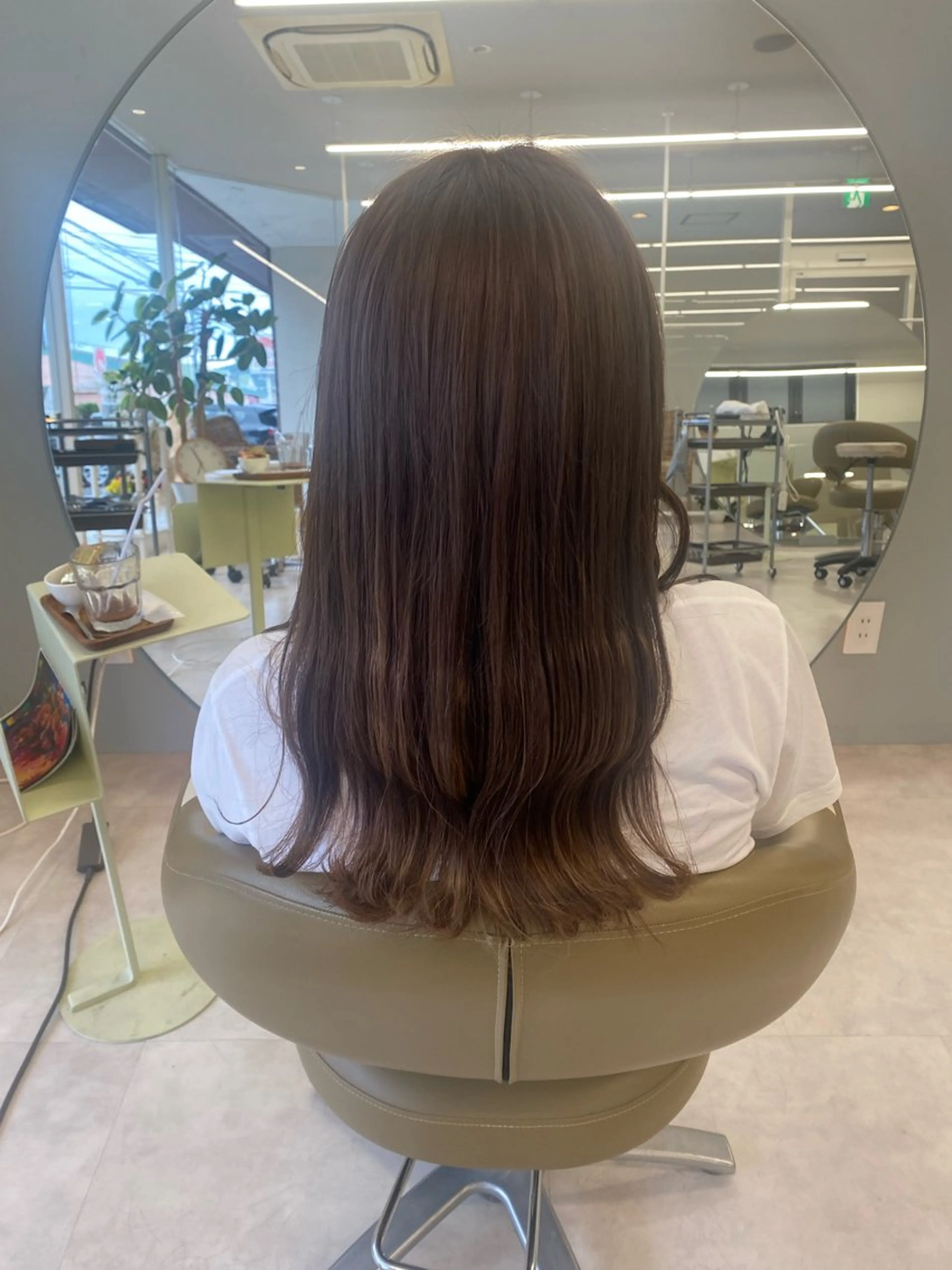 ロング カラー ブリーチ 透明感カラー 🫧暖色系カ ラー/斎藤奈々🫧のヘアスタイル