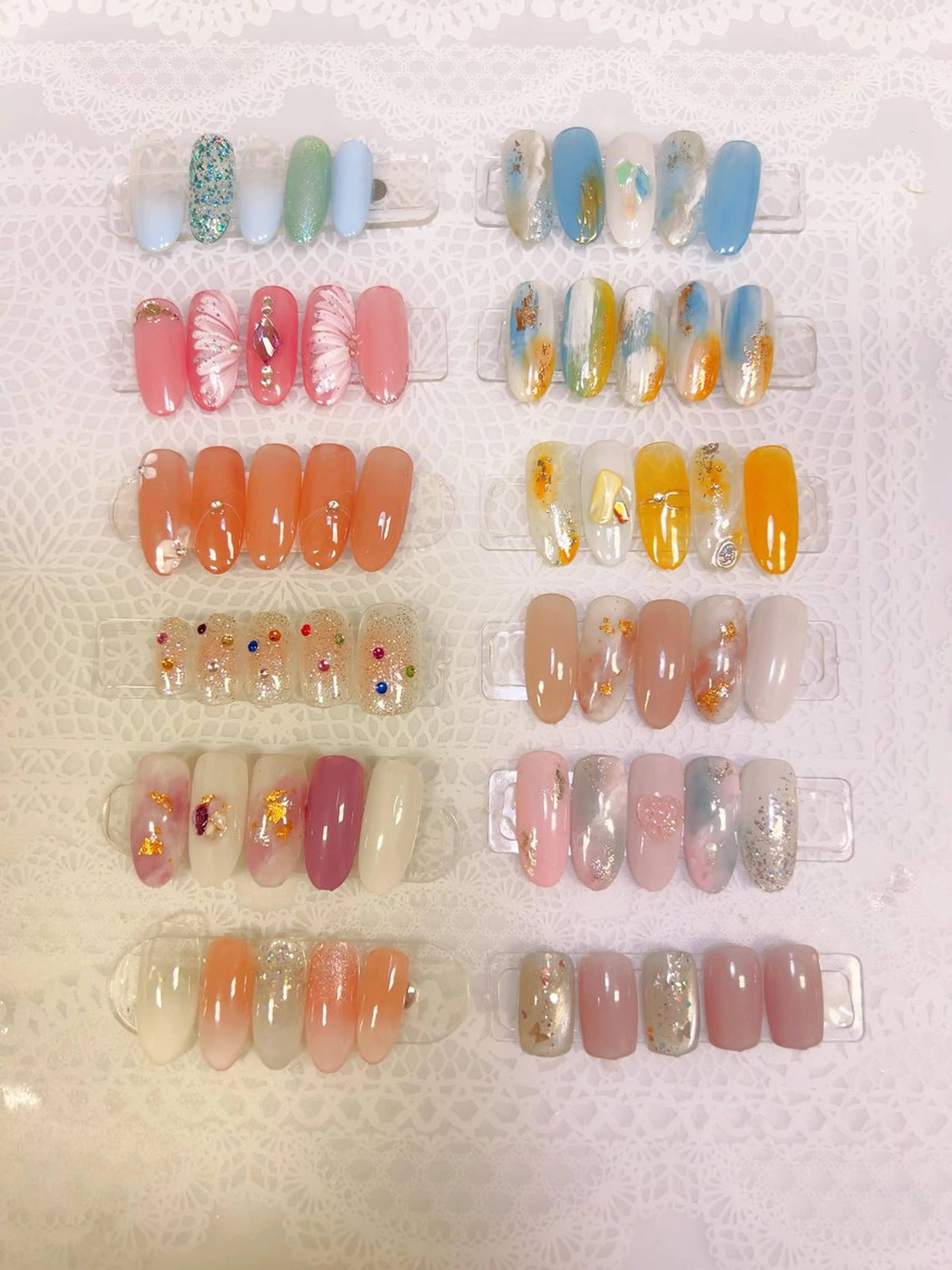 ❤️「撮影モデル特別値段」マグネット/シンプルデザイン/ラメ／ストーン、オフ無し限定の写真