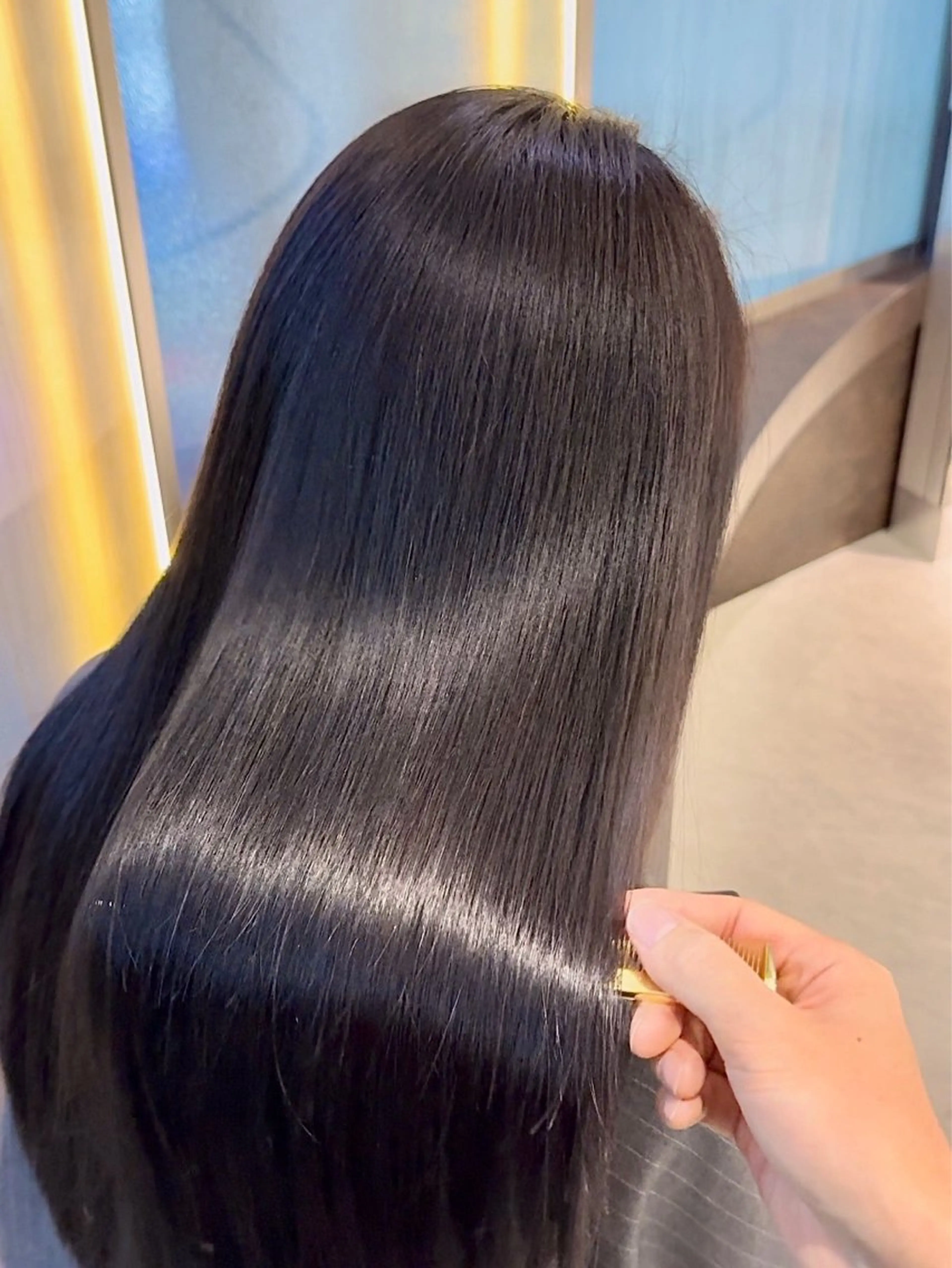 セミロング カット 縮毛矯正 i.+sapporo所属・ショート/レイヤー /札幌/小山内のヘアスタイル