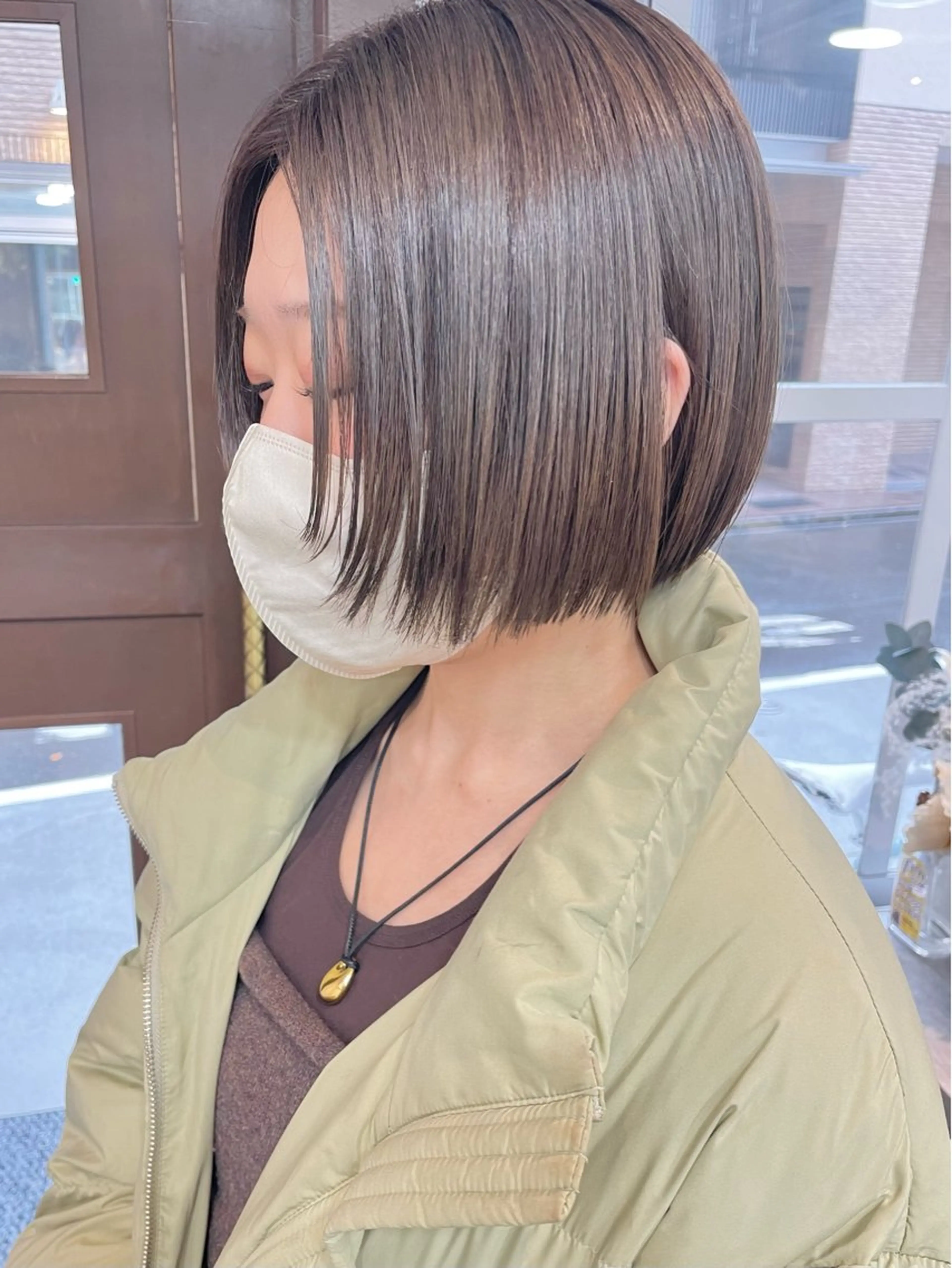 ショート カラー カット ヘアカラー ヘッドスパ 🌼似合わせカット 🌼おぎの みき🌼のヘアスタイル