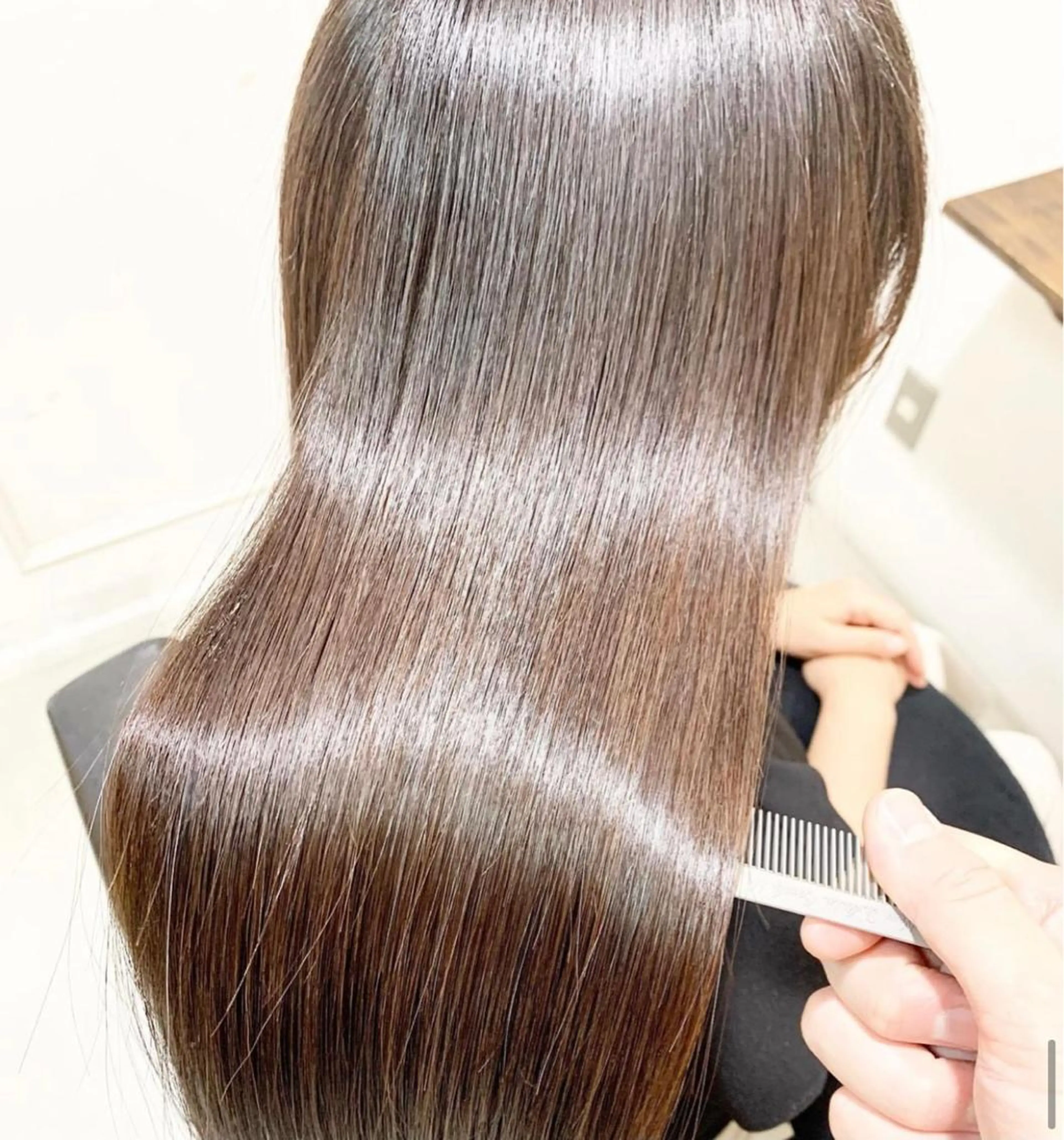 ロング Rubik's 阿倍野店所属・髪質改善 特化サロンのヘアスタイル