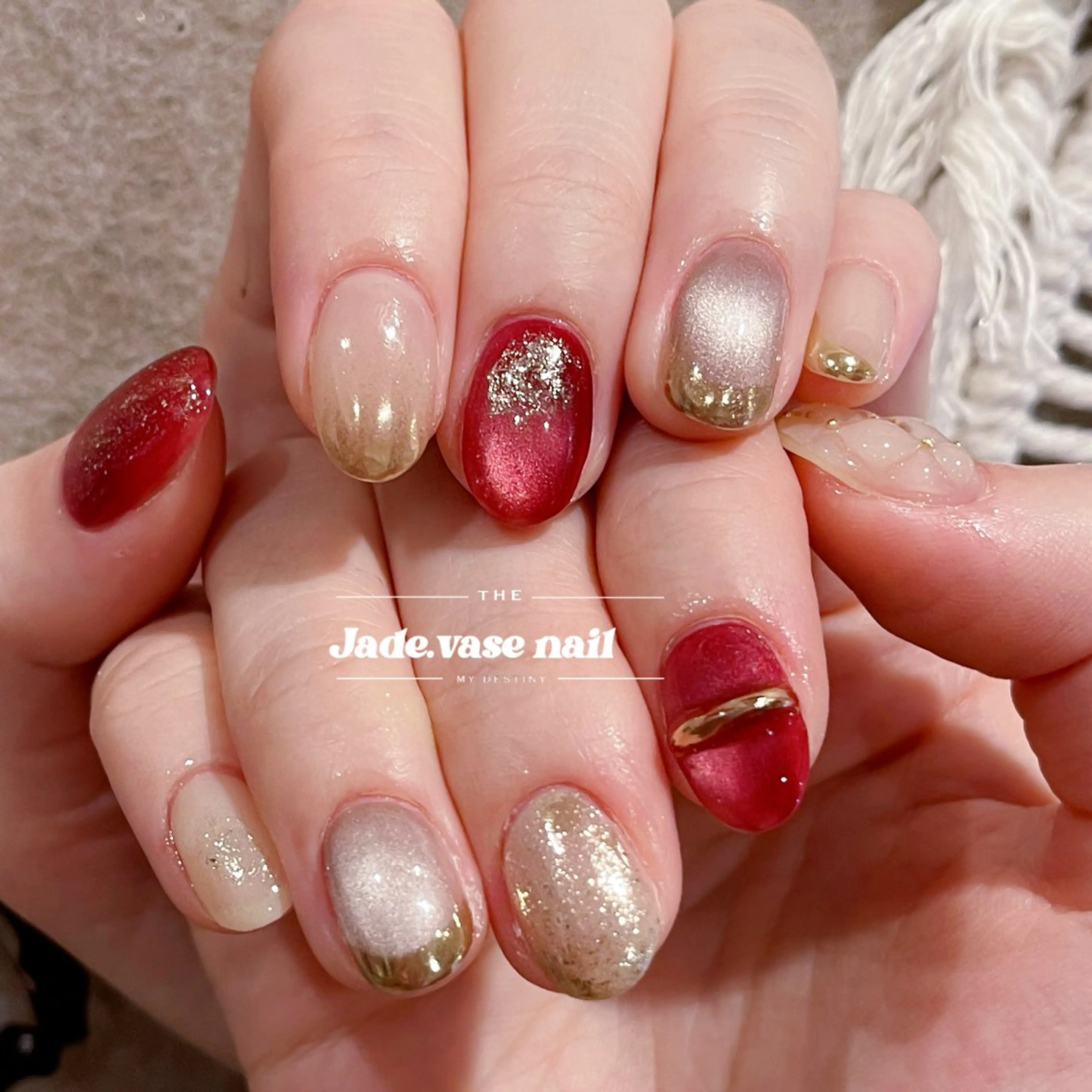 ネイル ハンドネイル ハンドケア ✰Jade.vase 銀座一丁目・東銀座のネイルデザイン