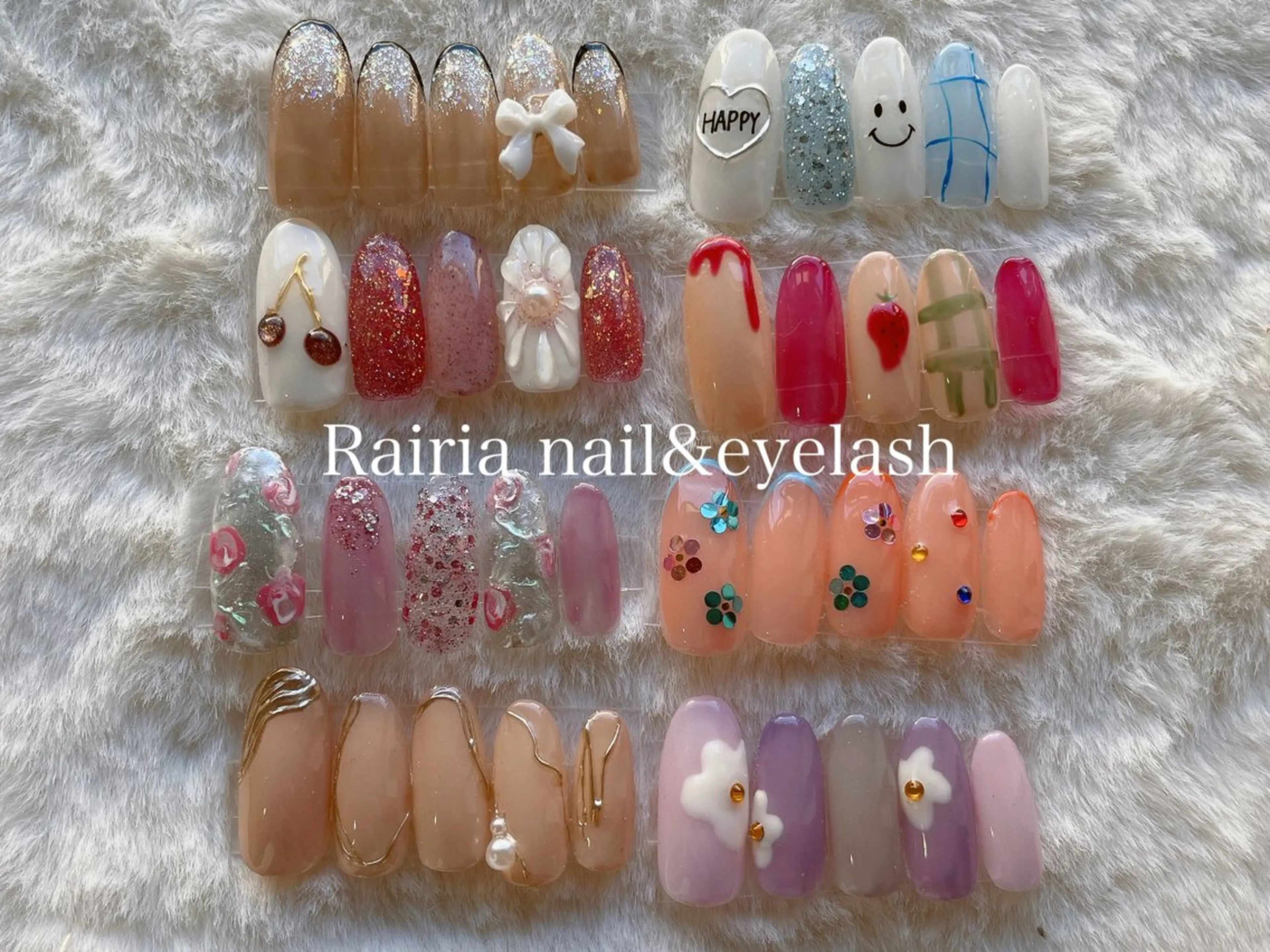 ネイル 持ち込み ハンドネイル Rairianail 小岩店のネイルデザイン