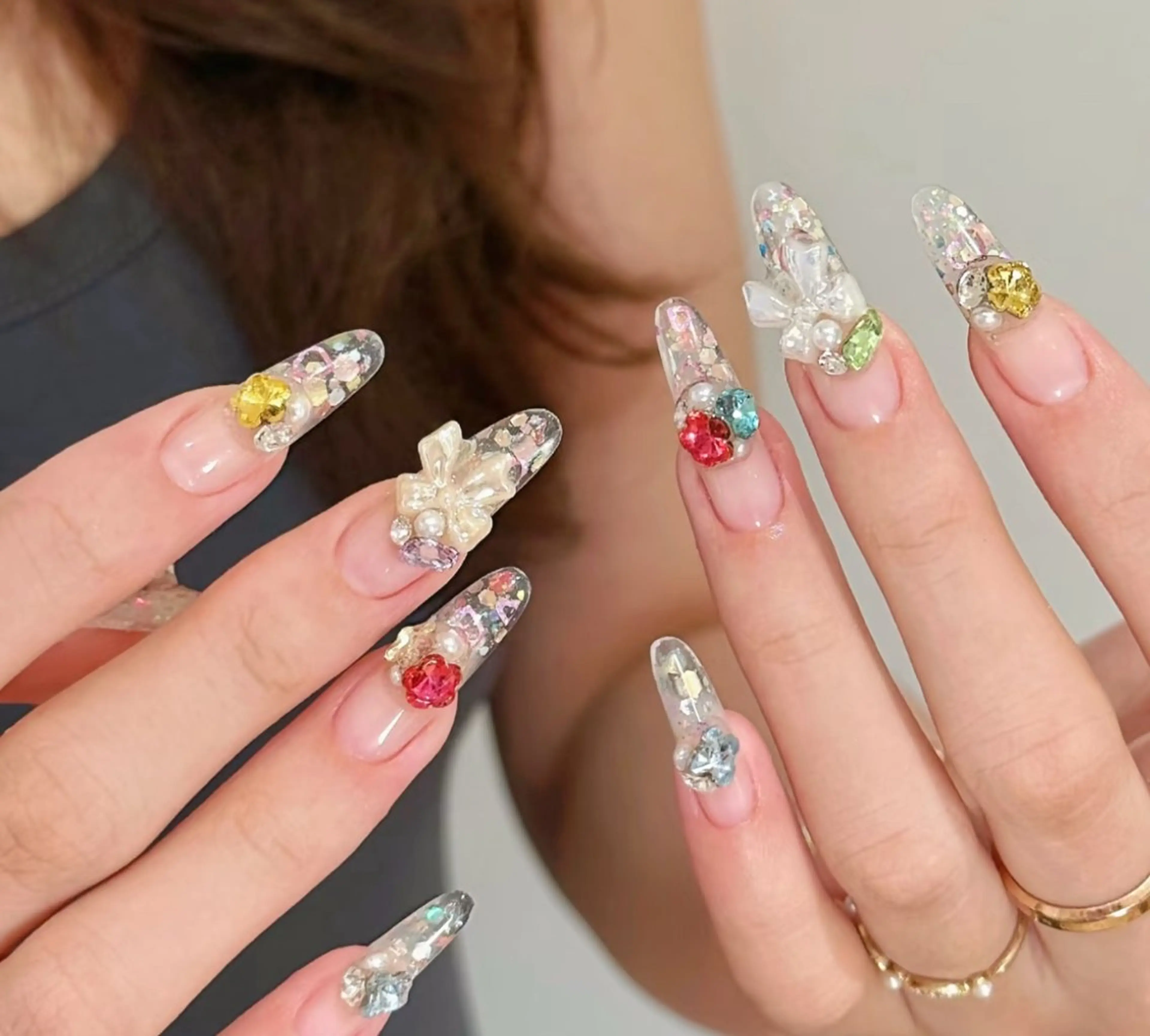 ネイル ハンドネイル 🍑 momo_nailのネイルデザイン