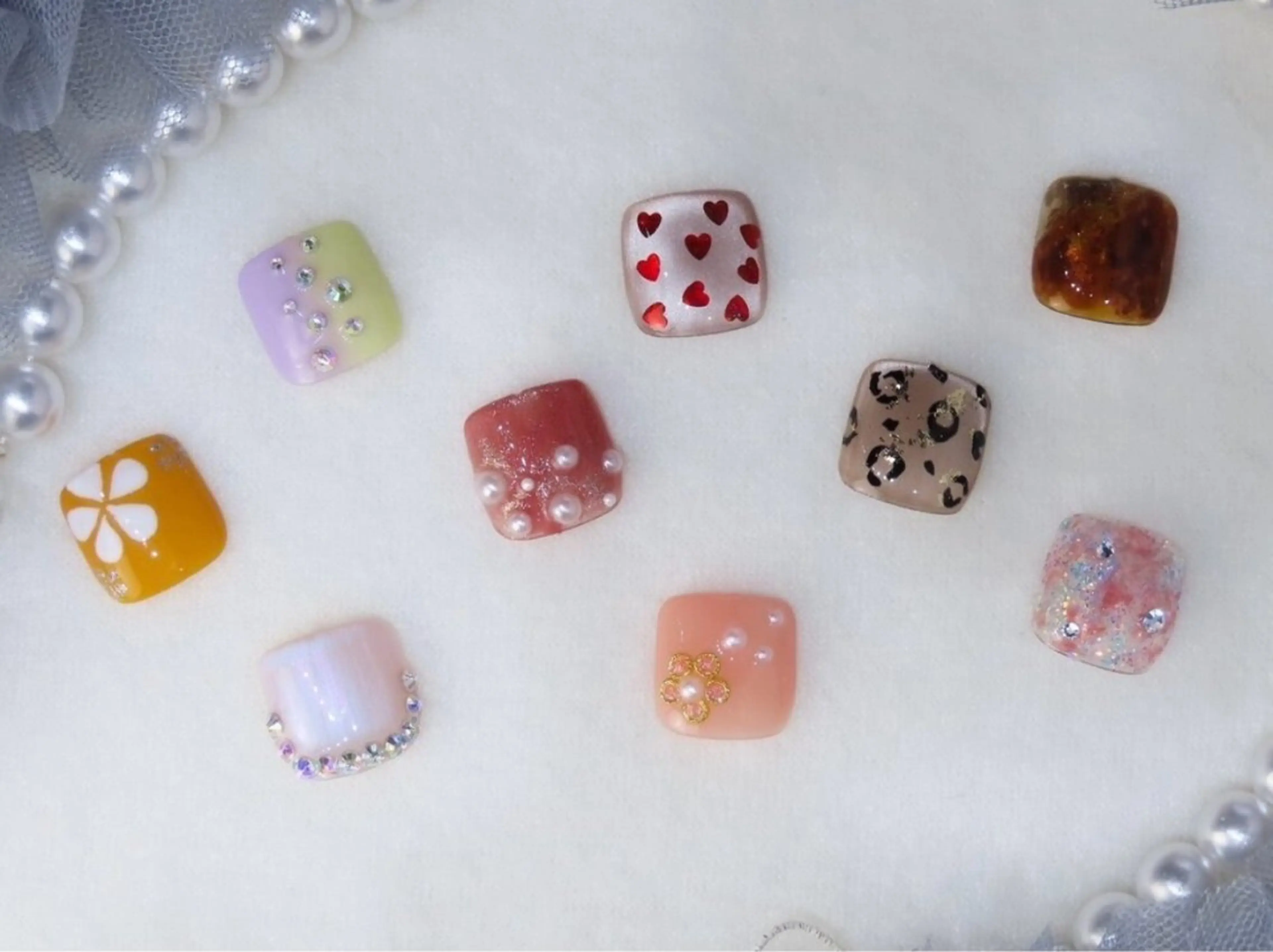 フット親指デザイン💅の写真