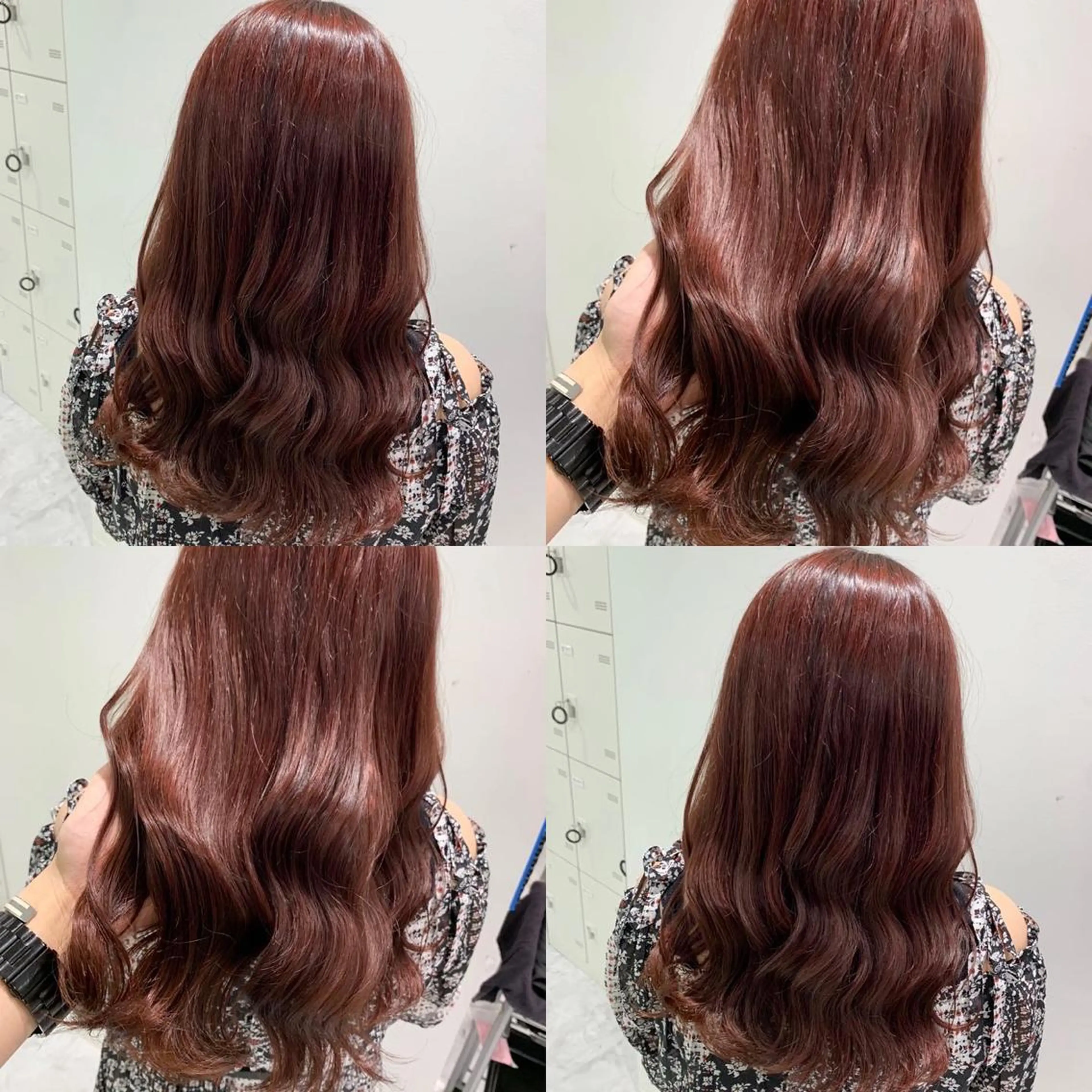 ロング ヘアカラー トリートメント ヘッドスパ ヘアセット 🌿透明感カラー‪ 縮毛矯正✨かずきのヘアスタイル
