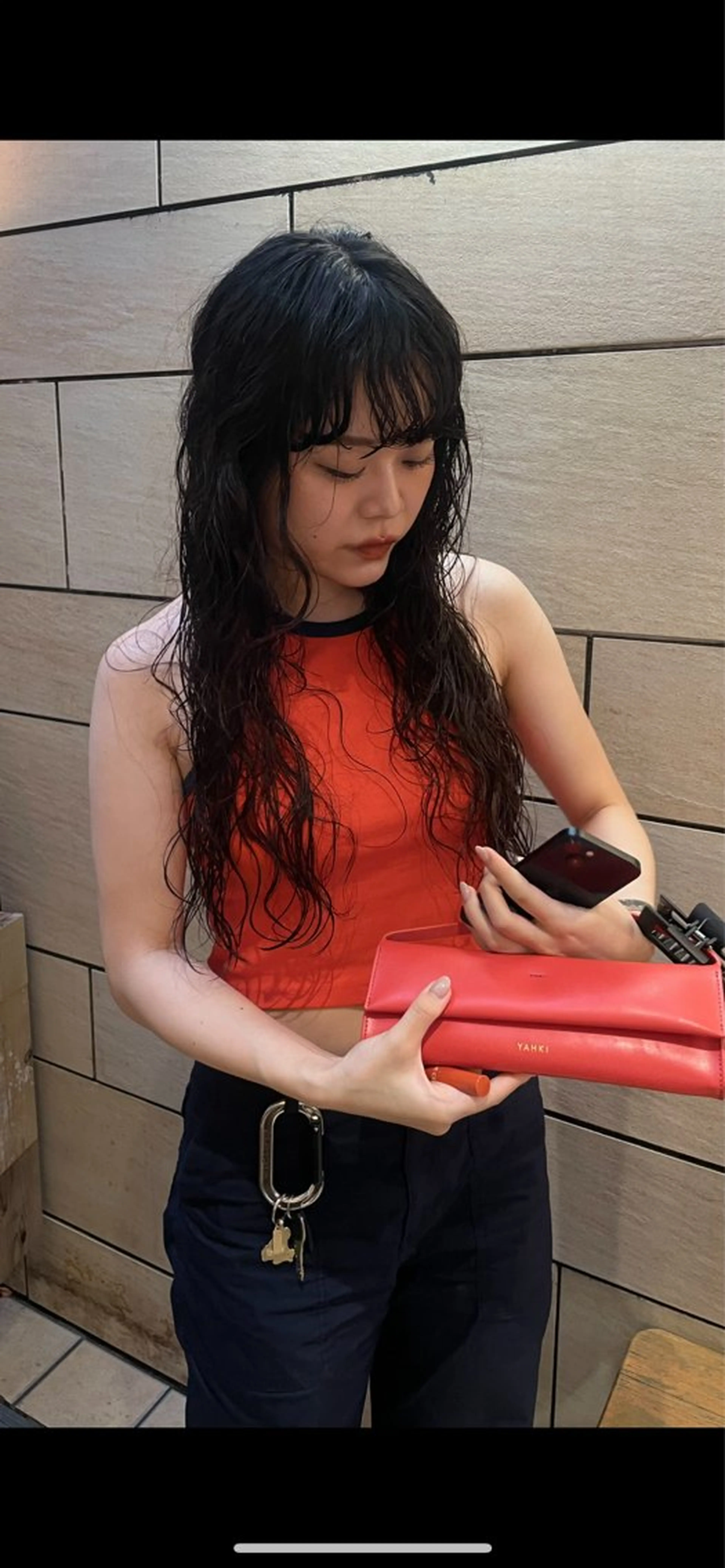 ロング カラー パーマ 原宿/ケパーマ 🧺ユウマのヘアスタイル