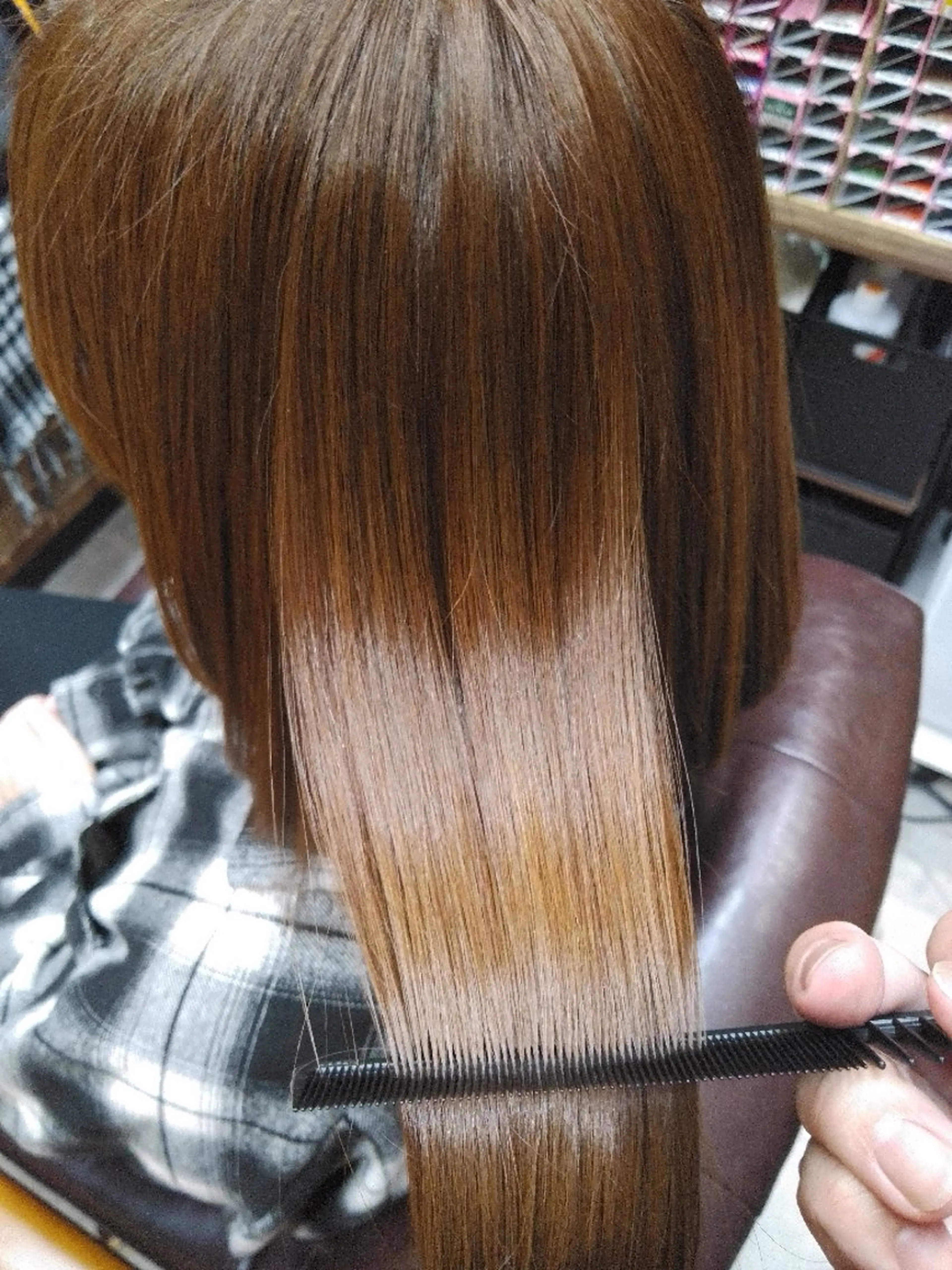 ミディアム カラー カット ヘアカラー トリートメント Share Salon JAM machida所属・24h受付の髪質改善 とヘッドスパ髙橋契二のヘアスタイル