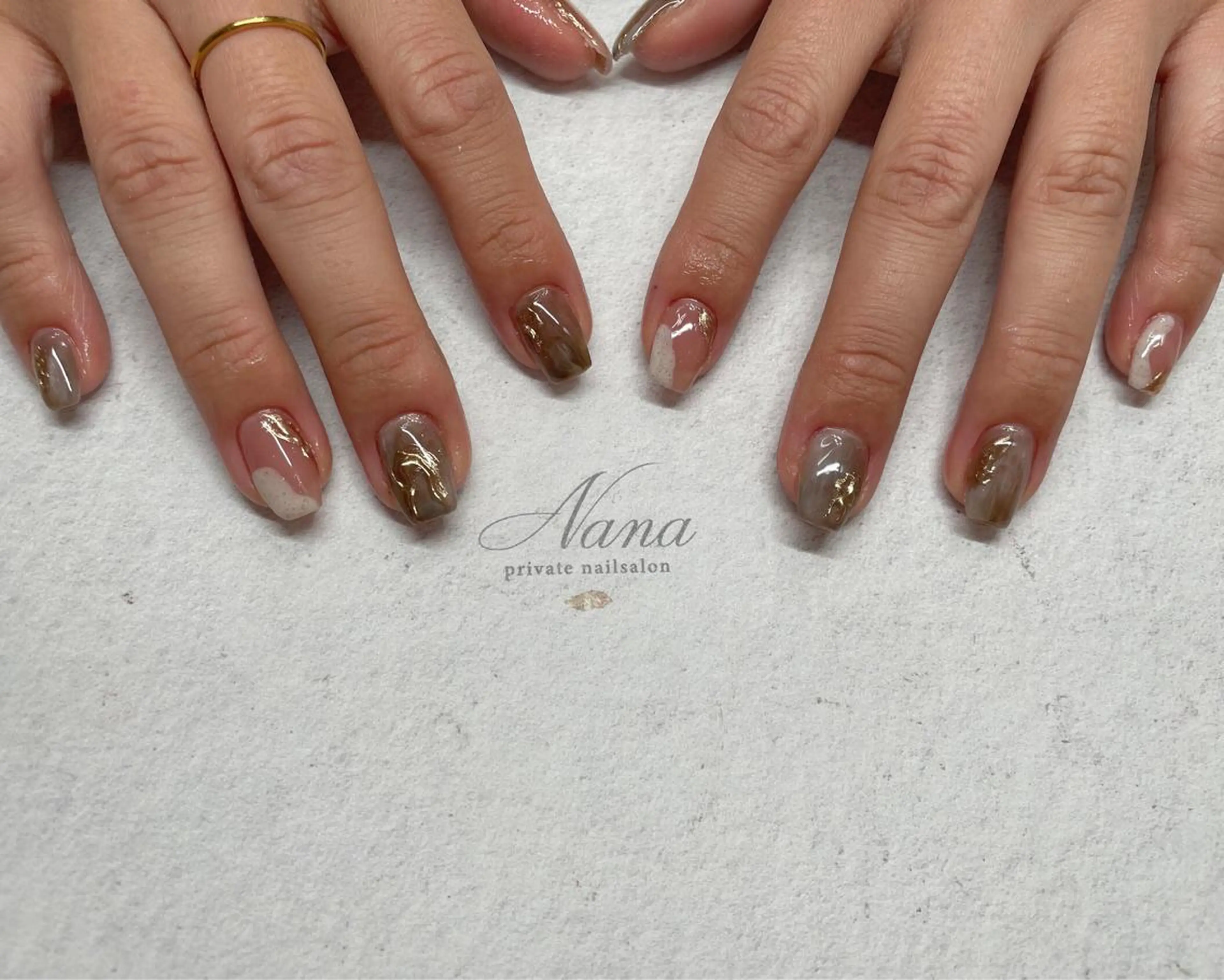 ネイル ニュアンスネイル nailsalon NANAのネイルデザイン