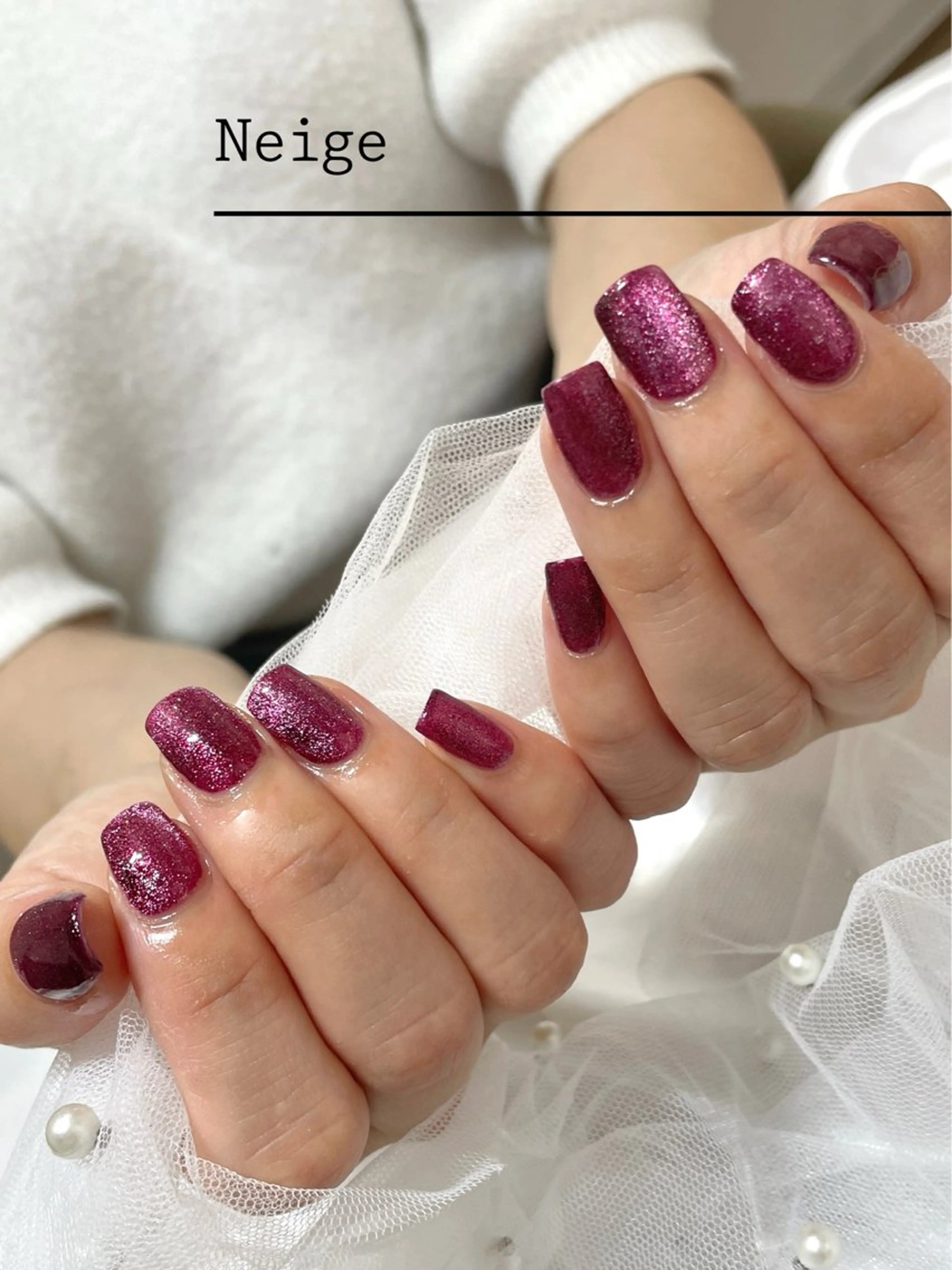 ネイル ハンドネイル Neige所属・Neige 𓂃 aiのネイルデザイン