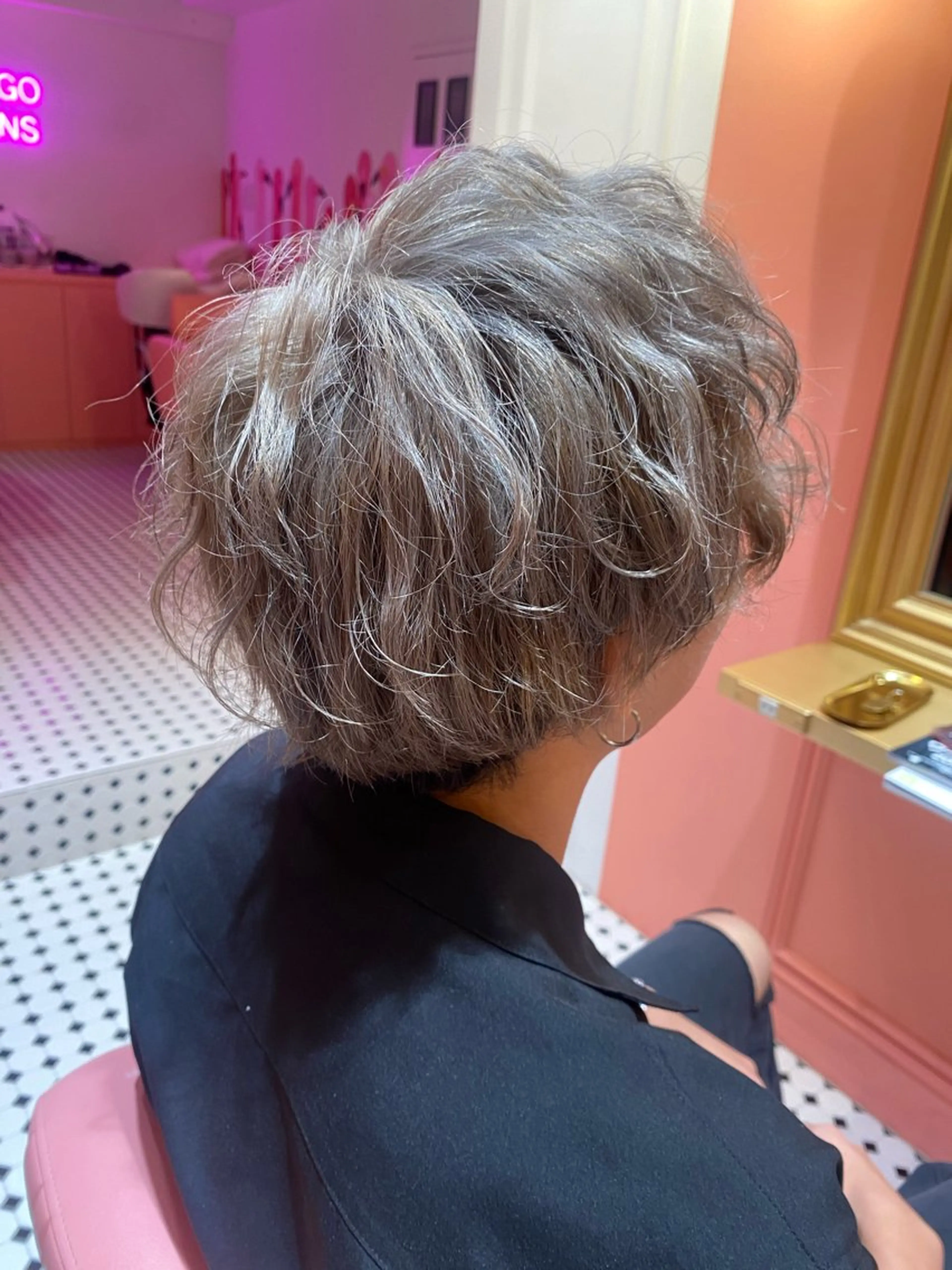 カラー メンズ miyu ボブモデル募集中のヘアスタイル