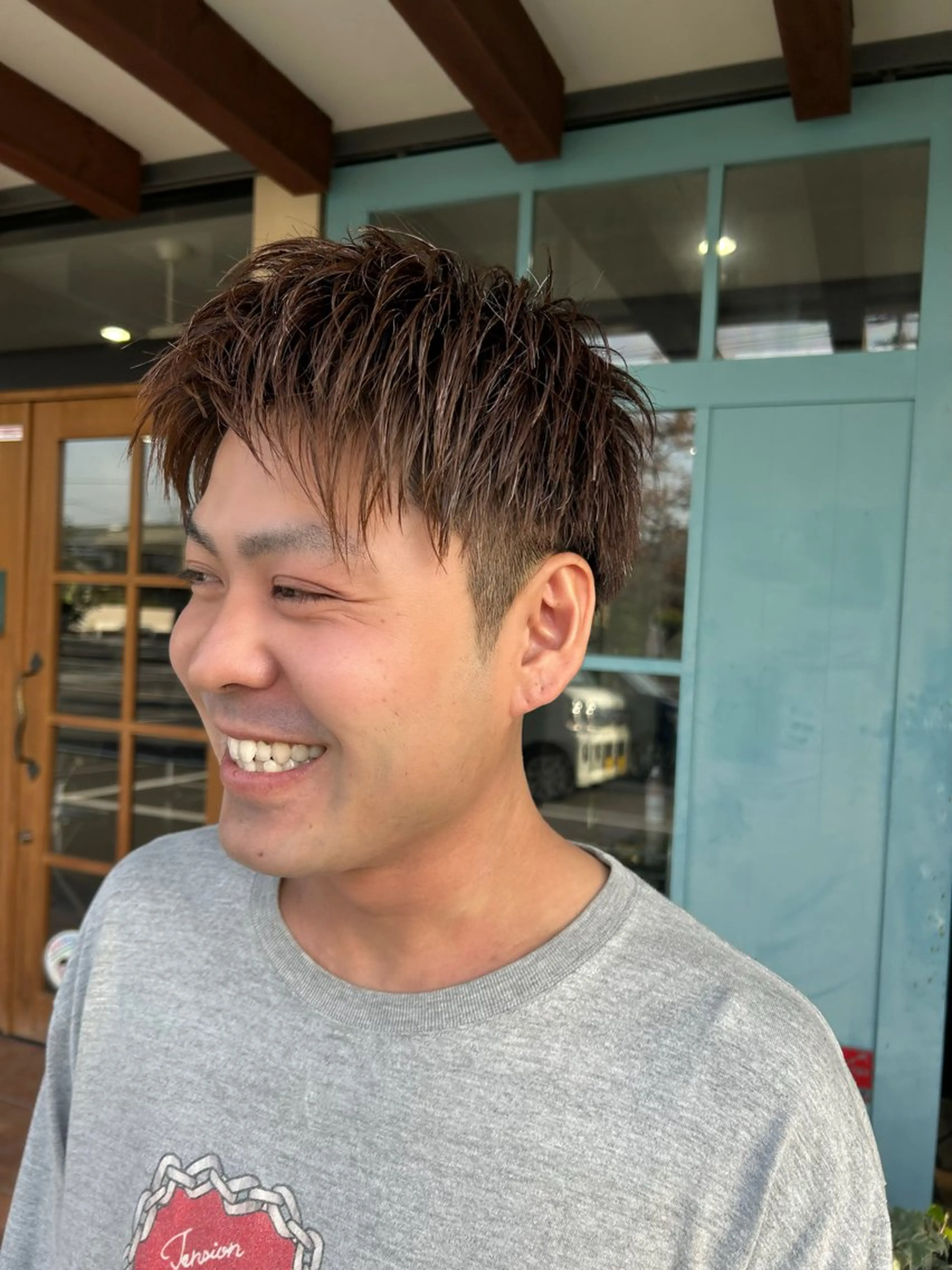 メンズ似合わせカット＆カラーの写真