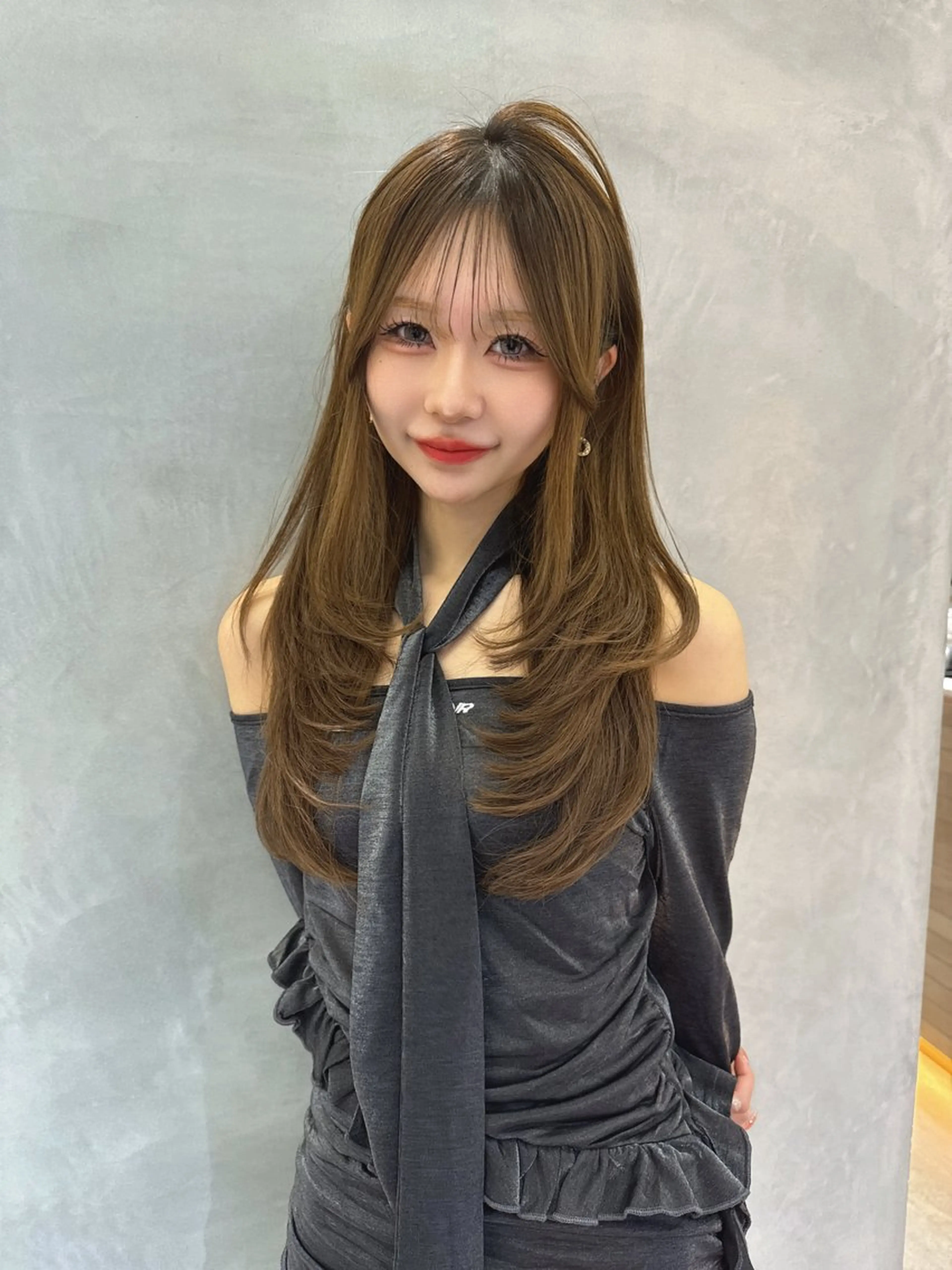 【ダメージ最小限で明るくしたい方🩵✨️】ブリーチなしWカラー💖＋3stepトリートメント☘️✨️の写真