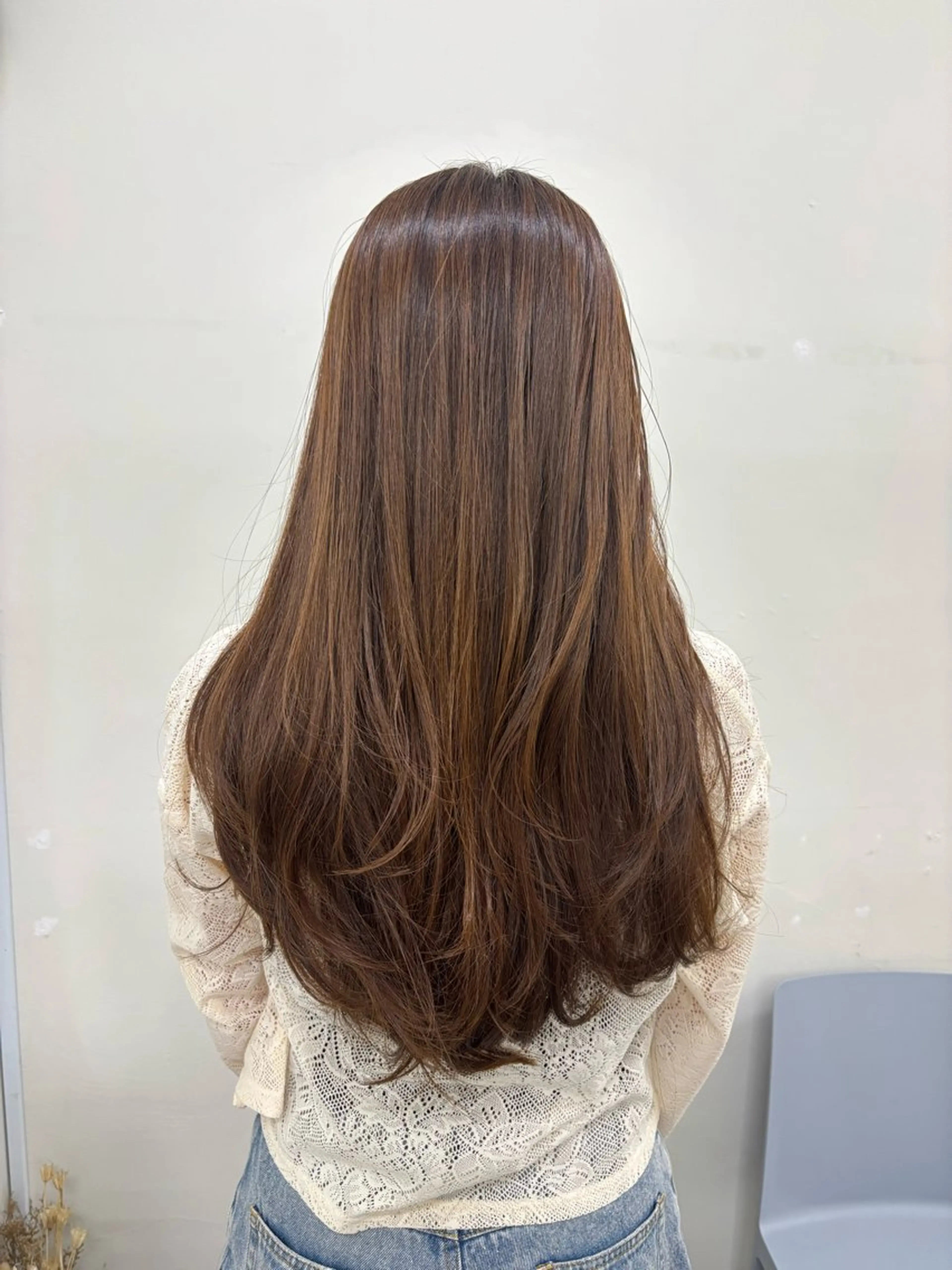ロング カラー カット ヘアカラー トリートメント 似合わせ美髪ヘア✨ 天王寺．阿倍野🌈のヘアスタイル