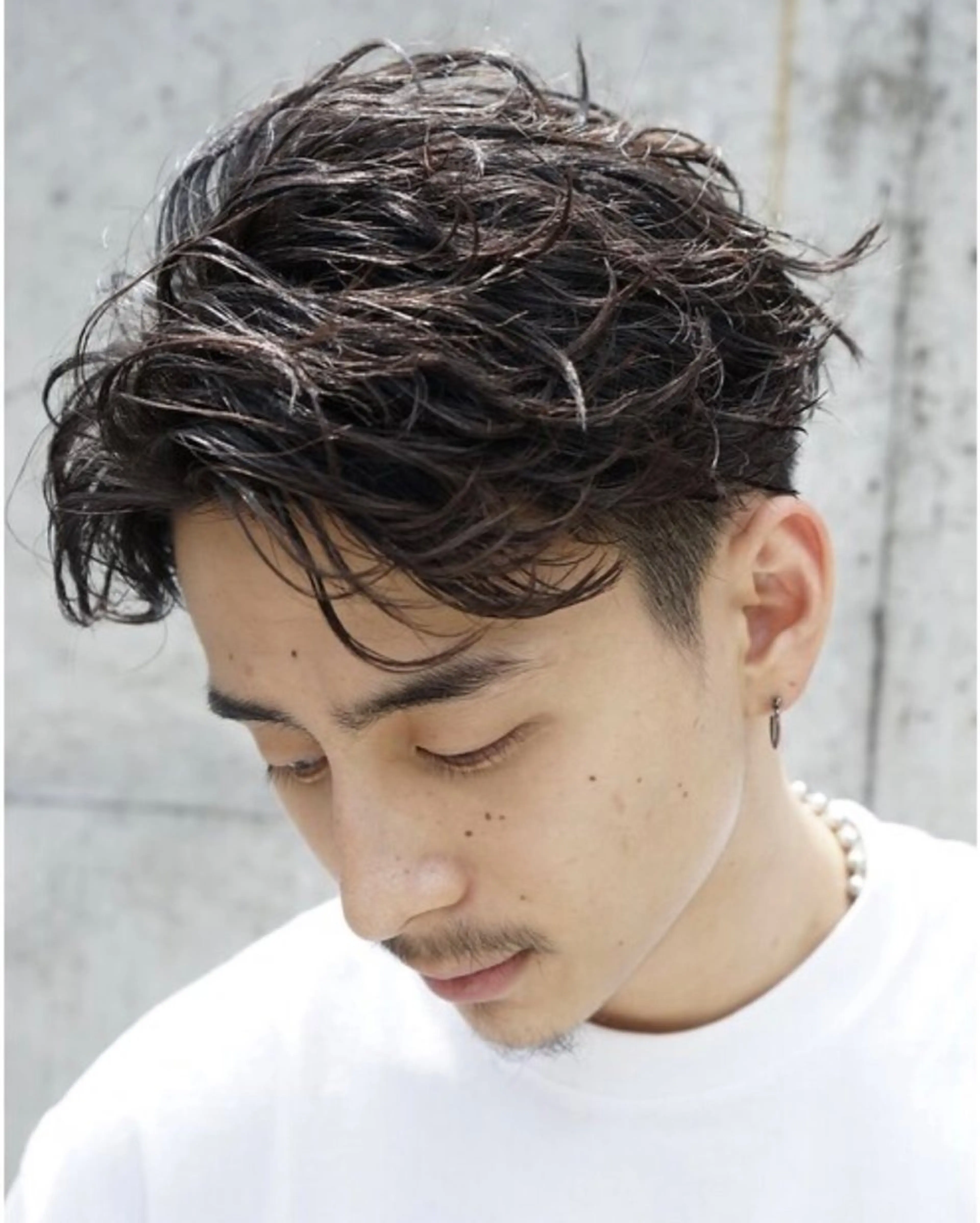 ショート パーマ メンズ カット パーマ 楽斗/メンズパーマ /シャドウパーマのヘアスタイル